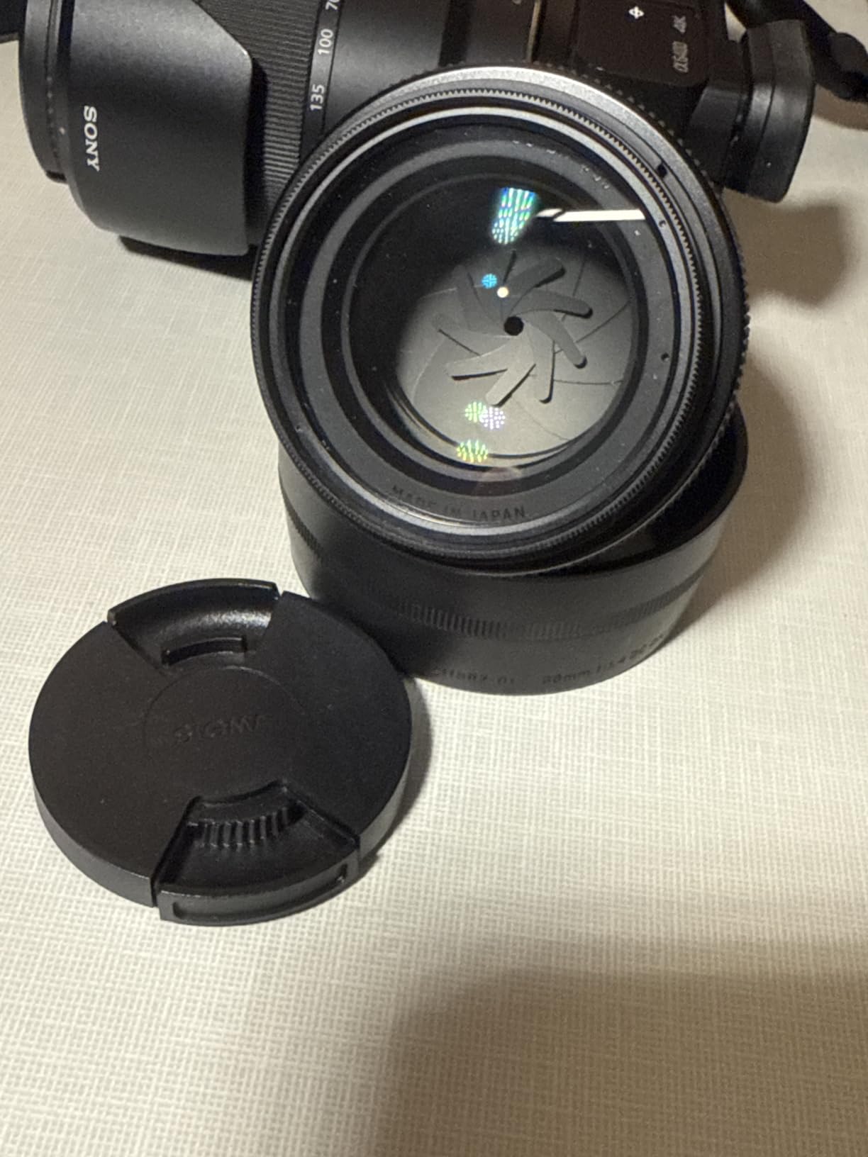 Sigma 56mm F1.4 DC DN Contemporary Lens for Sony E-Mount (Black) customer photo 1