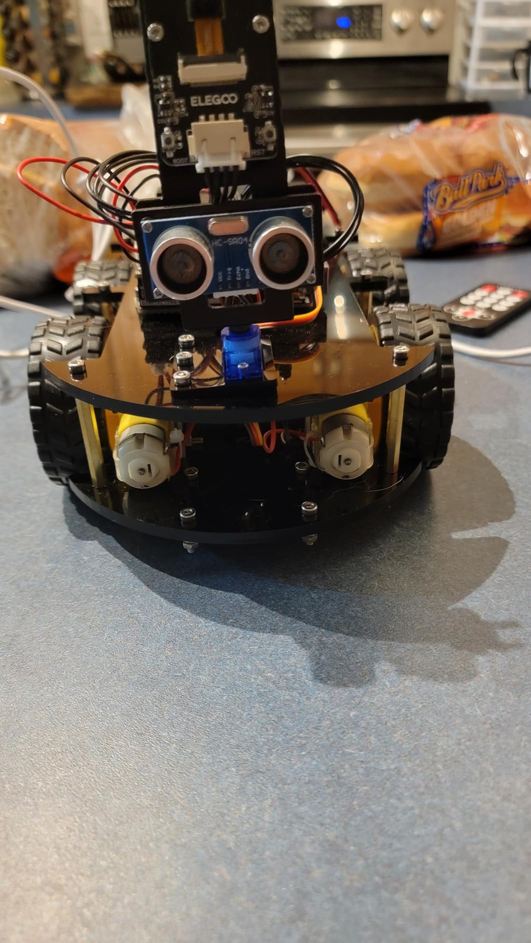 ELEGOO UNO R3 Smart Robot Car Kit V4 with Camera, Compatible with Arduino customer photo 1