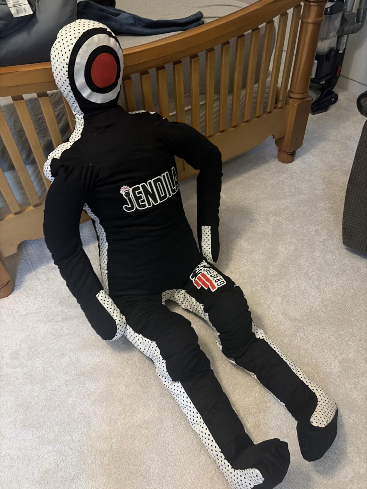 Grappling Dummy MMA Jiu Jitsu - Grappling Wrestling Dummy - Made from Durable Canvas Fabrics - MMA Dummy for Multiple Drills UNFILLED customer photo 2