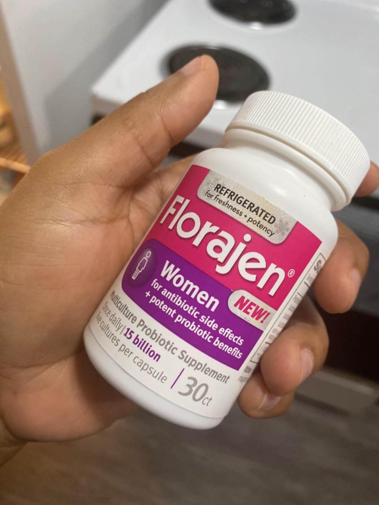 Florajen Women's Probiotic, Vaginal Health & Gut Support, 60 Capsules | Refrigerated Freshness & Potency, Live Active Cultures customer photo 1