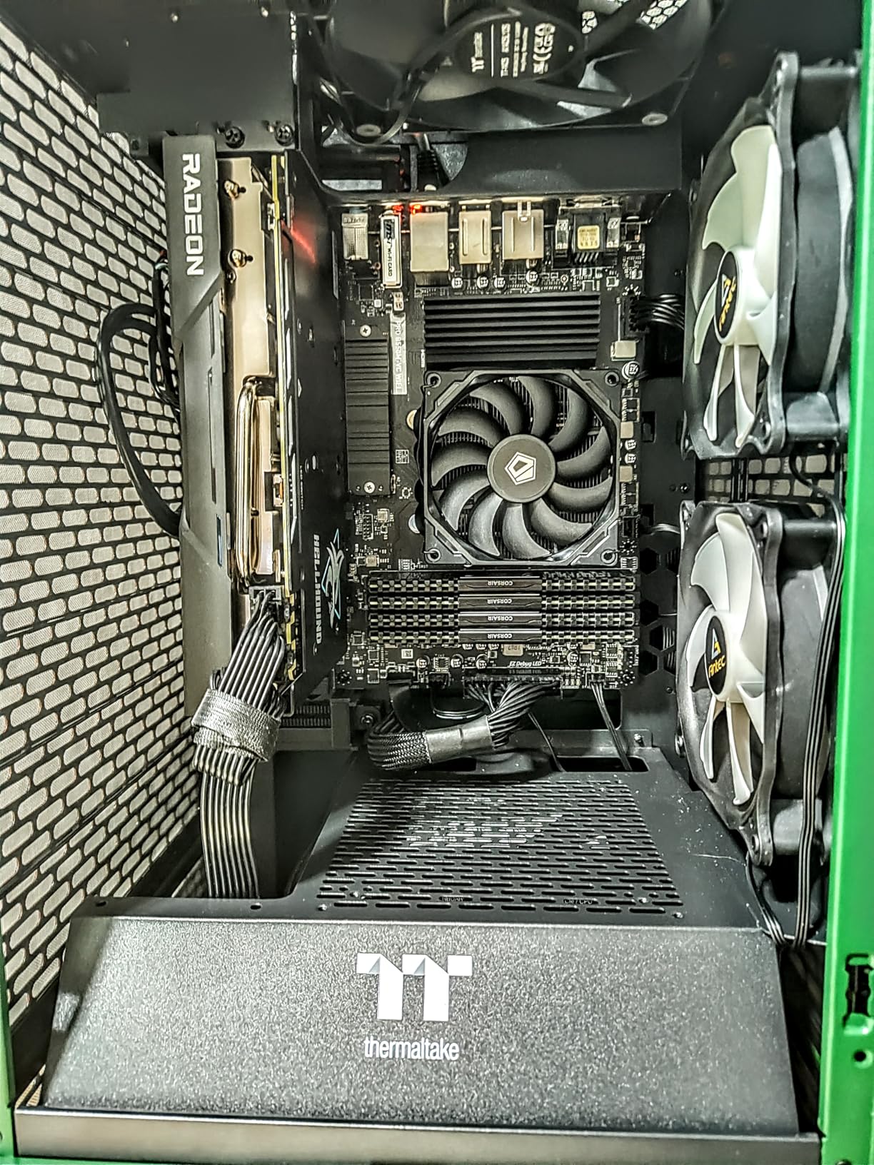 ID-COOLING IS-40X V3 45mm Low Profile CPU Cooler, 4 Heatpipes, Slim Fan | 15mm-thick slim fan, supports Intel LGA1700/1200/115X and AMD AM5/AM4 for compact builds customer photo 1