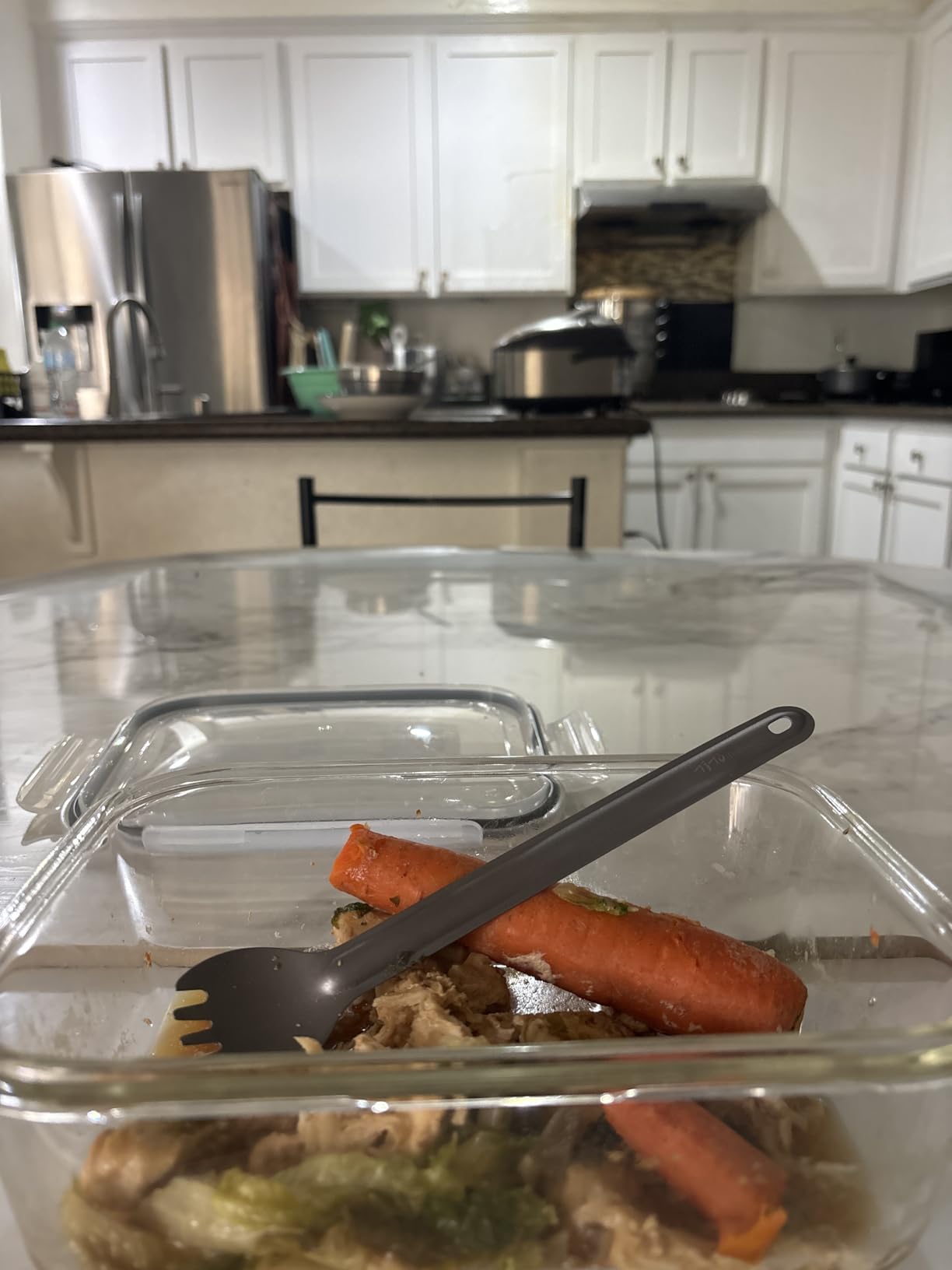 TiTo Titanium Long Handle Spork and Spoon Camping Portabale Flatware customer photo 1