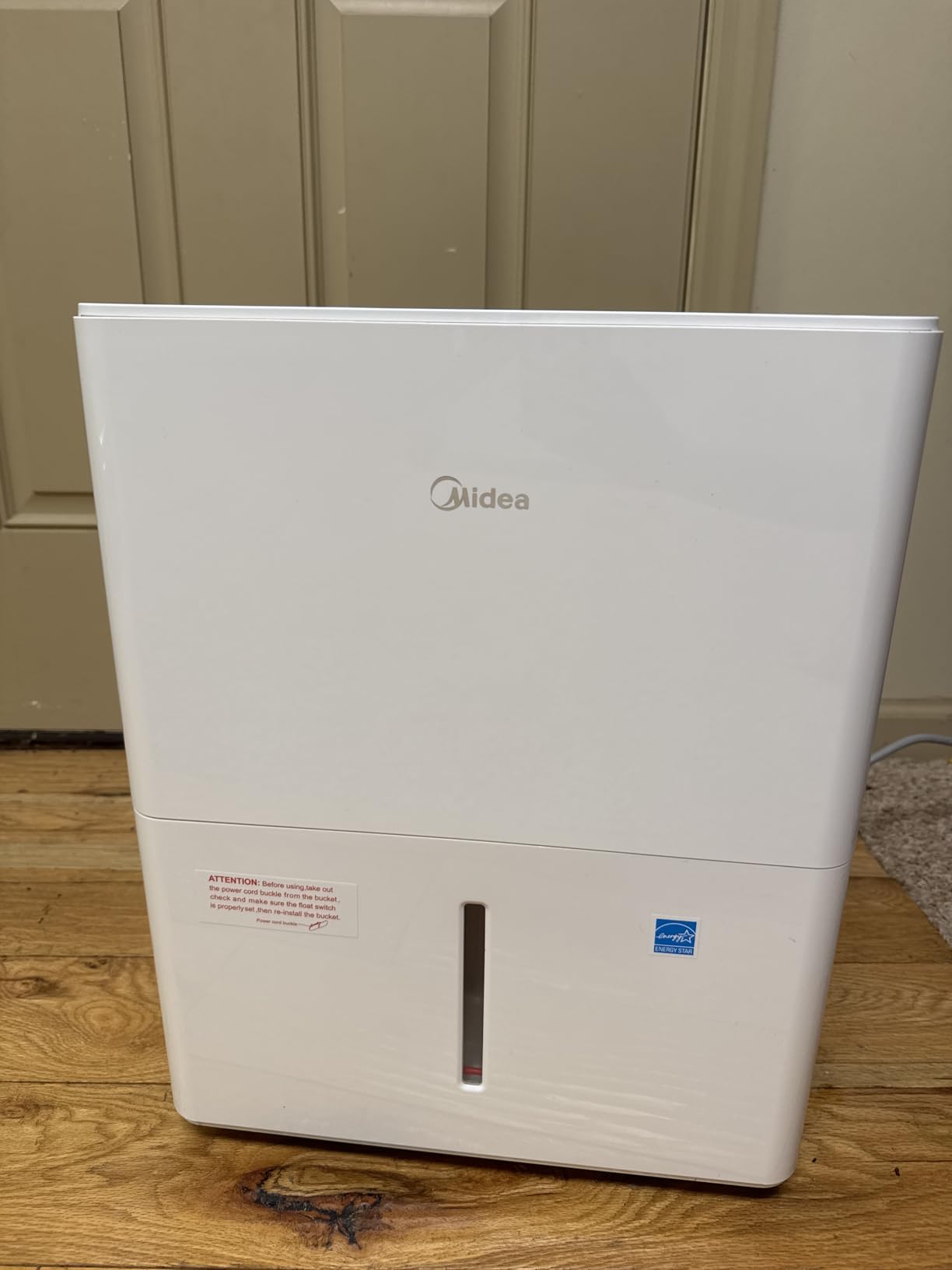 Midea 22 Pint Dehumidifier for Basement, 1,500 Sq. Ft, Energy star customer photo 1