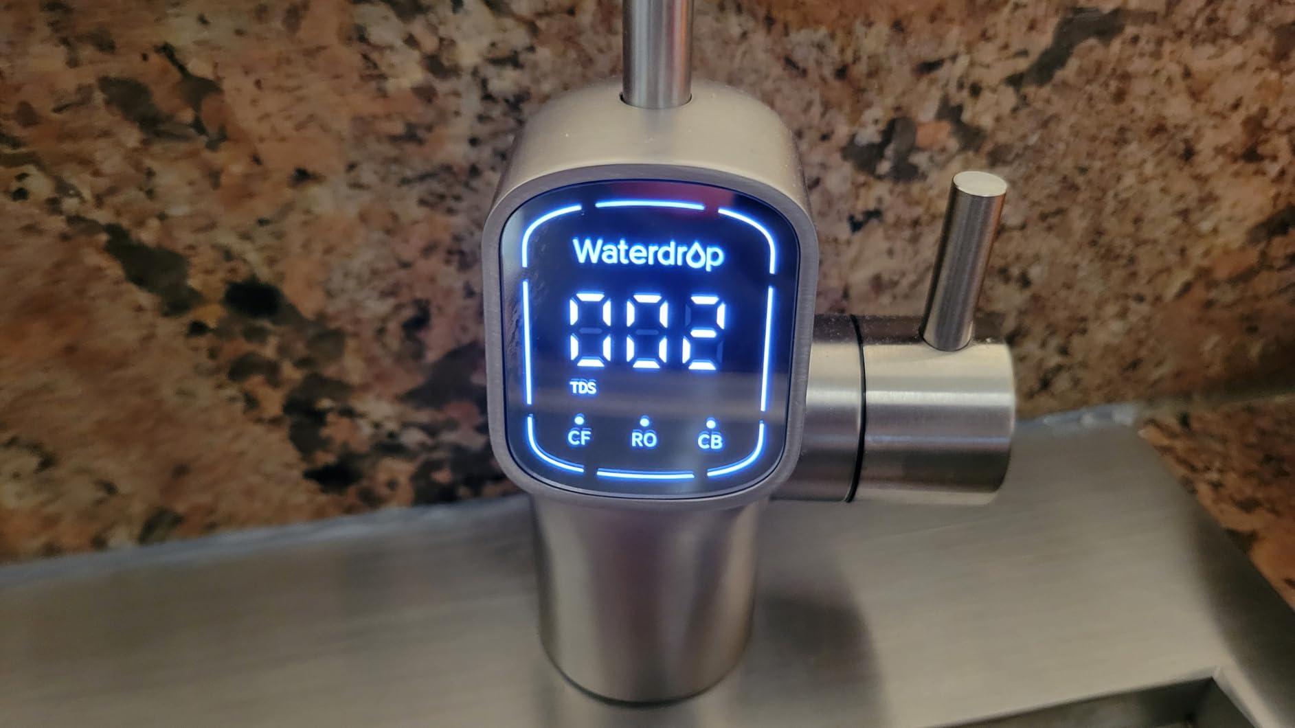 Waterdrop G3P600 Reverse Osmosis System, 600 GPD Tankless RO Water Filter | NSF/ANSI 42, 53, 58 & 372 Certified, 8-Stage RO Water Filtration System customer photo 1