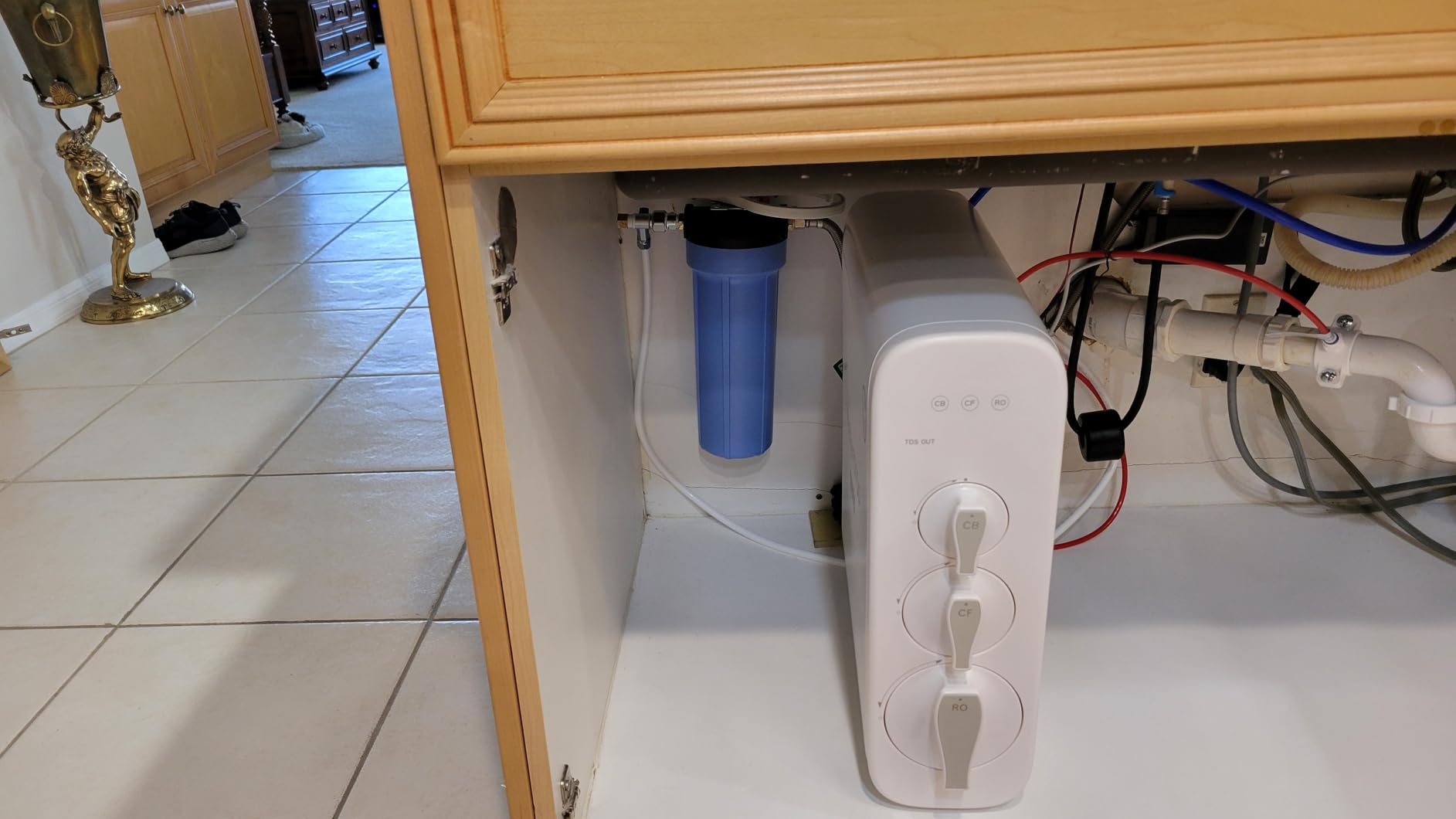 Waterdrop G3P600 Reverse Osmosis System, 600 GPD Tankless RO Water Filter | NSF/ANSI 42, 53, 58 & 372 Certified, 8-Stage RO Water Filtration System customer photo 2