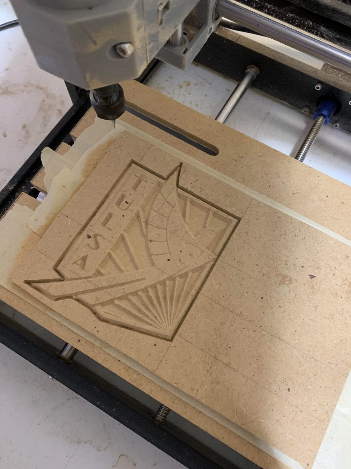 Genmitsu CNC 3018-PRO Router Kit, 3-Axis CNC Machine, Mini Milling Machine | GRBL Control with Offline Controller for Wood, Acrylic, PCB & PVC, 300 x 180 x 45mm Working Area customer photo 2
