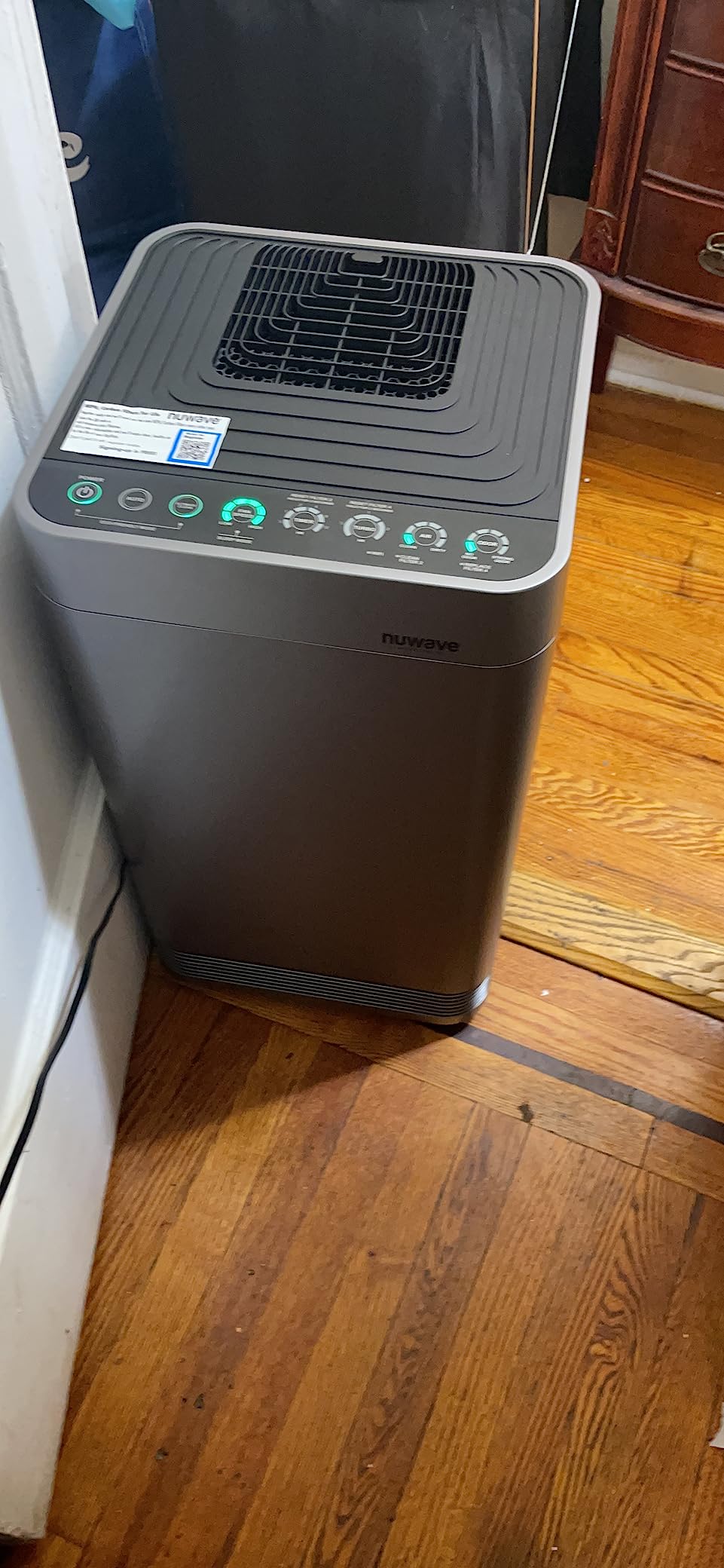 Nuwave Whole House Air Purifiers, Oxypure Smart Air Purifier with 5 Stages | Tower Structure Air Filter, Air Quality & Odor Sensors, Sleep Mode for Bedroom, Removes 99.99% of Dust, Smoke, Pollen customer photo 1
