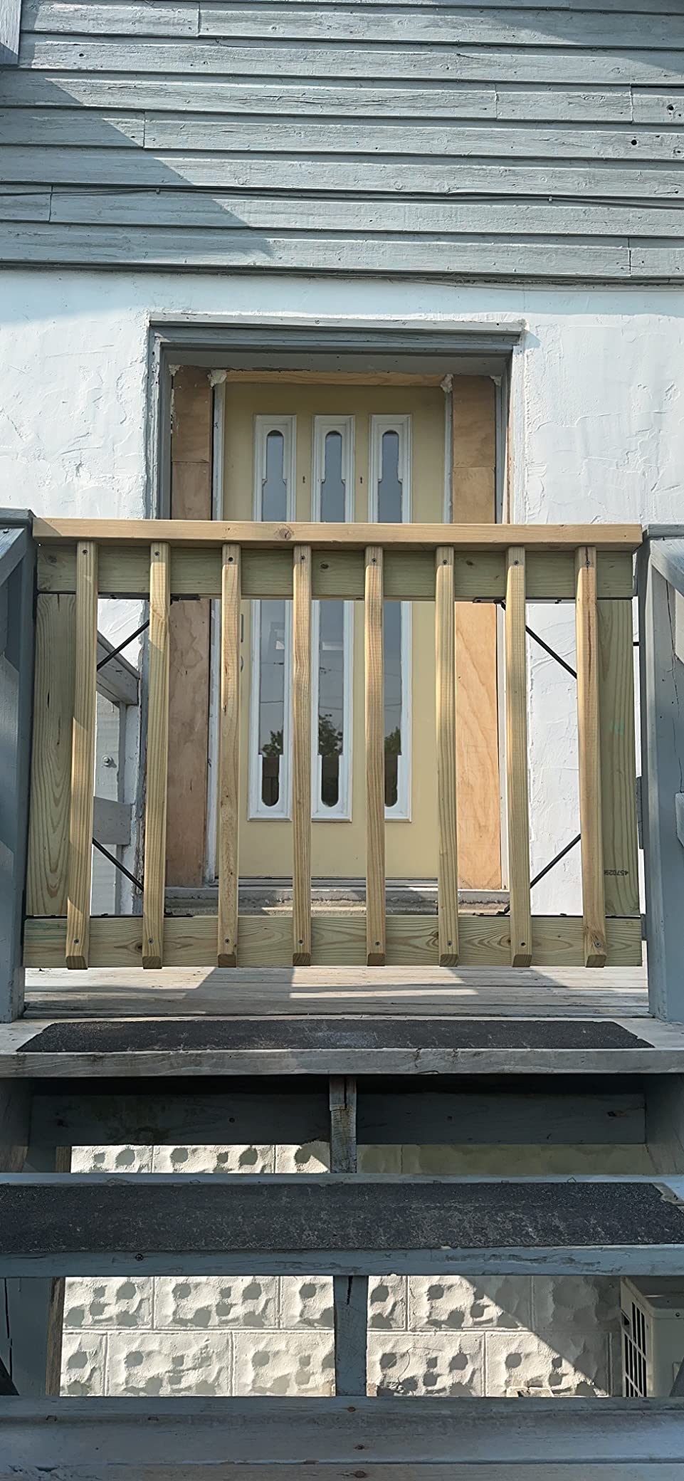 Mofeez Corner Brace Bracket No Sag Kit for Shed Doors, Driveway Gates, Corral Gates, Wood Windows customer photo 1