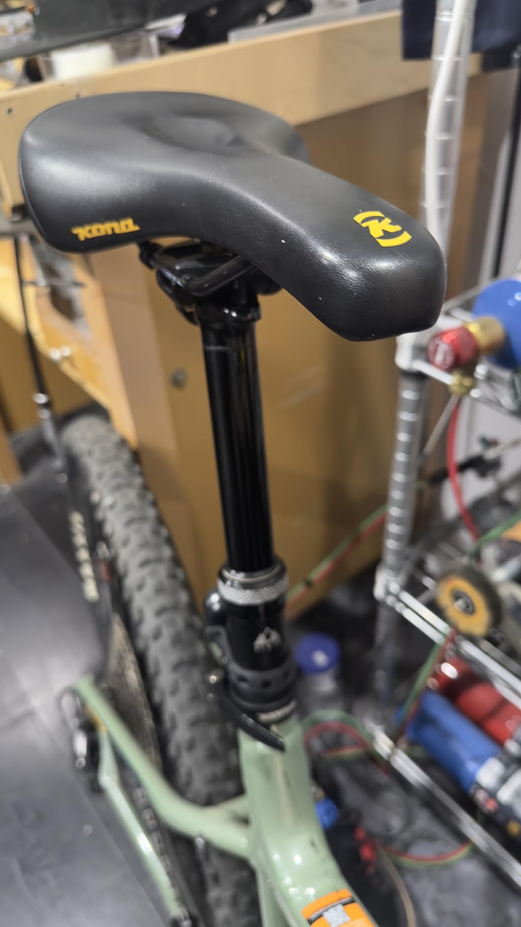 PNW Components Coast Suspension Dropper Post - Adjustable Air Suspension Seatpost customer photo 2