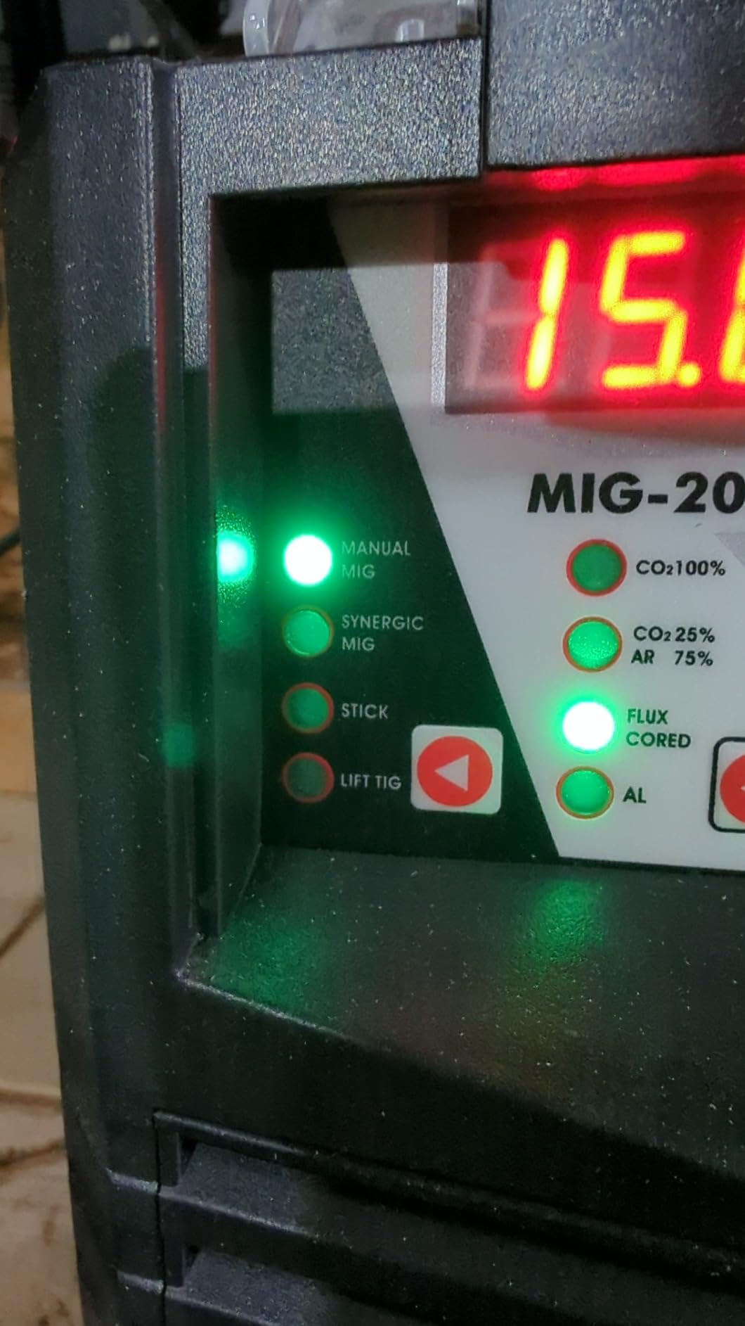 YESWELDER 205A MIG Welder, 110V/220V 5-In-1 MIG/Flux Core MIG/Spool Gun MIG/Lift TIG/Stick | clear digital display, efficient setup, synergic control, beginner friendly, auto repair, DIY jobs, metalworking customer photo 2
