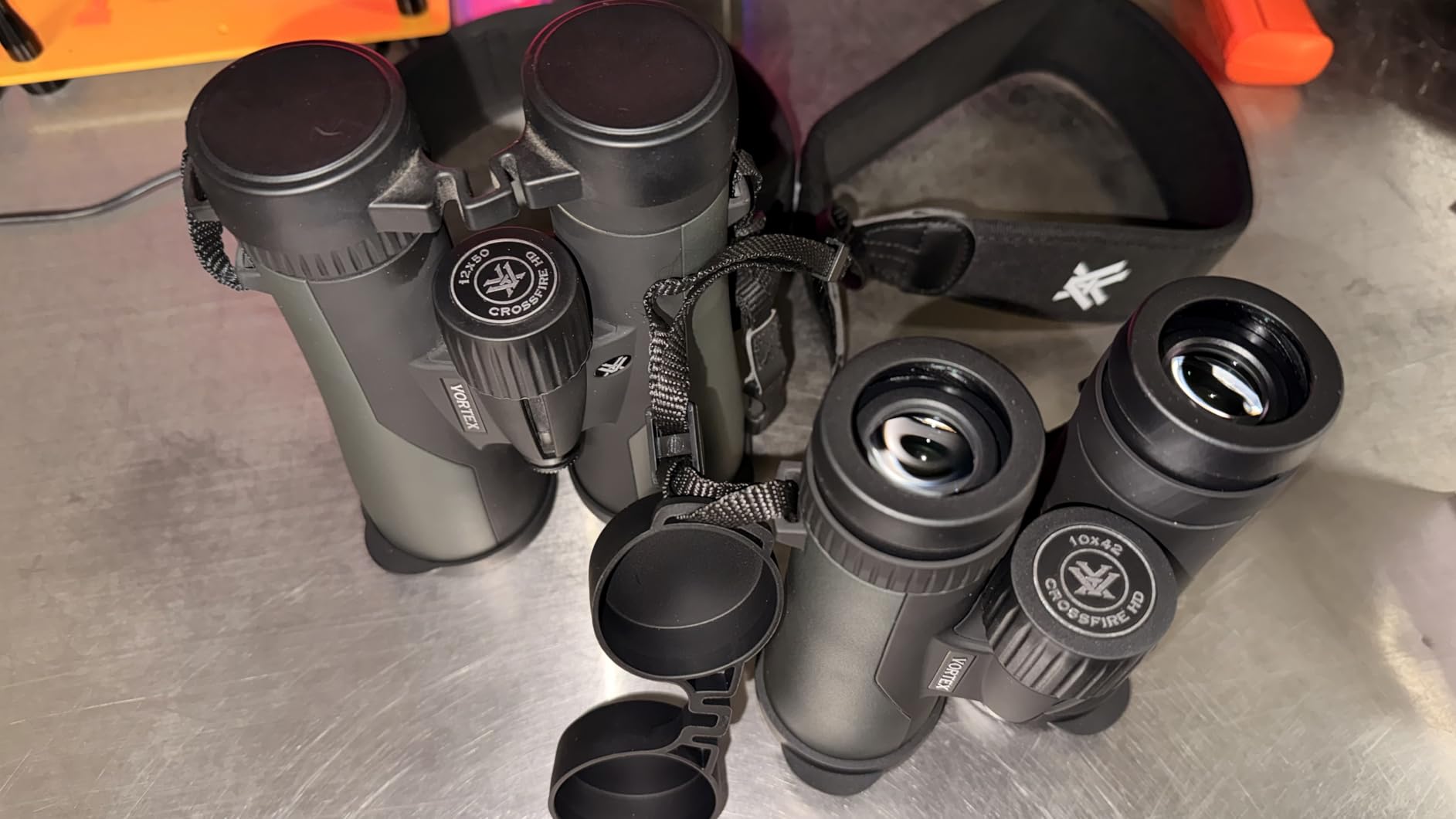 Vortex Crossfire HD 8x42 Binoculars | HD Optics, Tripod Adaptable, Waterproof, Fogproof, Shockproof, Included GlassPak Harness - Unlimited, Unconditional Warranty customer photo 1