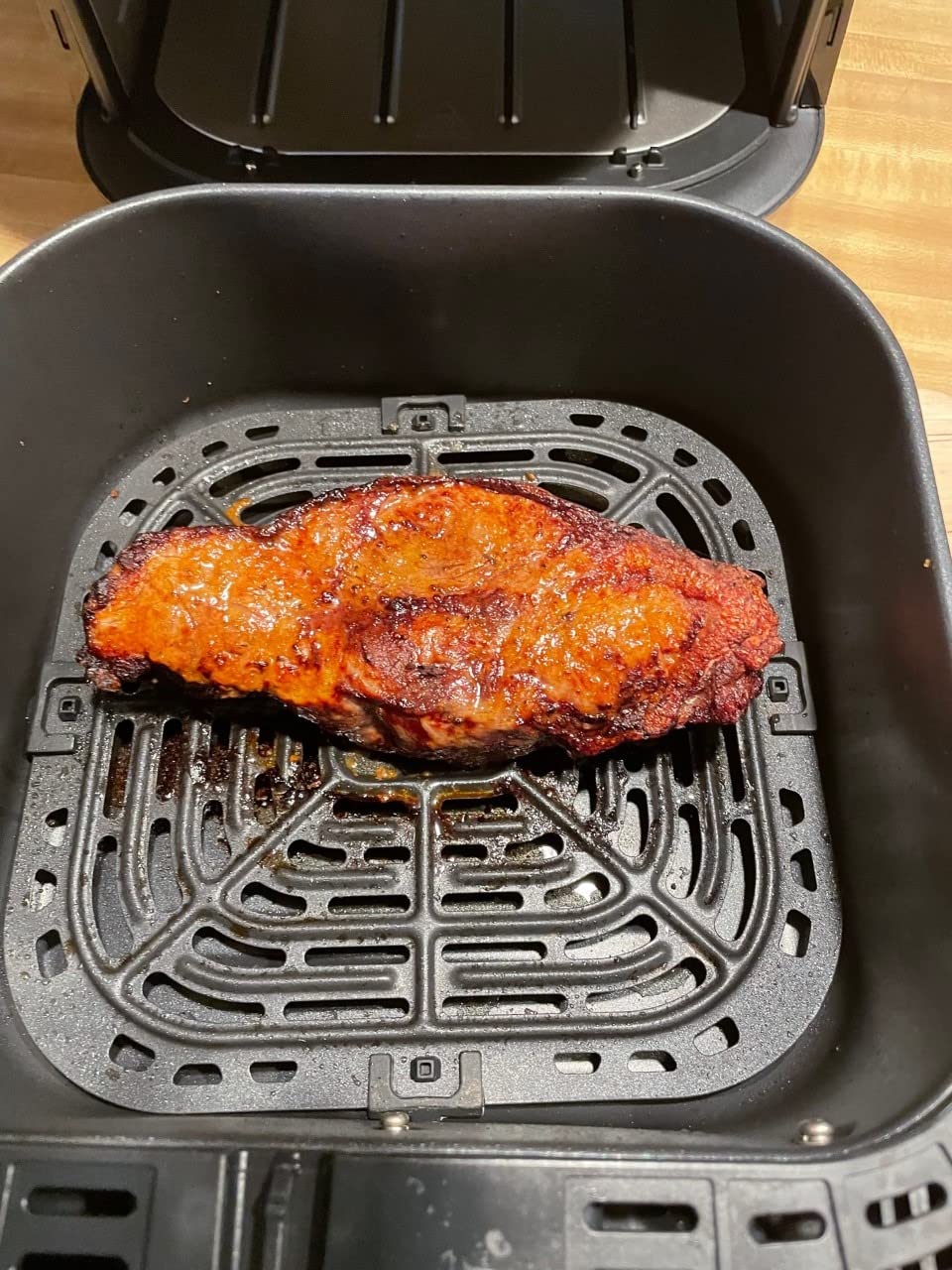 Instant Pot 6QT VORTEX Plus Air Fryer, 6-in-1, Air Fry, Broil, Dehydrate, Crisp, Roast, Reheat, Bake, Dishwasher-Safe Airfryer basket, from the Makers of Instant Pot, Stainless Steel customer photo 2