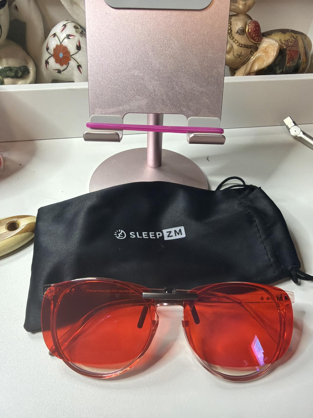 Sleep ZM Blue Light Blocking & Light Sensitivity Clip On Glasses - 14 Lens Types for Comfort, Relaxation, Sleep & Relief customer photo 1