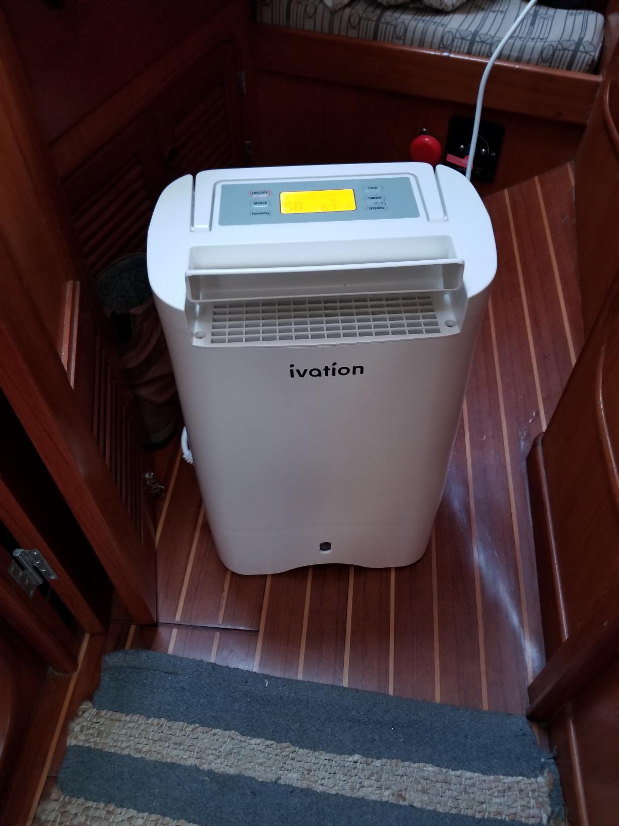 19 Pint Small-Area Desiccant Dehumidifier Compact and Quiet - with Continuous Drain Hose for Smaller Spaces, Bathroom, Attic, Crawlspace and Closets - for Spaces Up to 410 Sq Ft customer photo 1