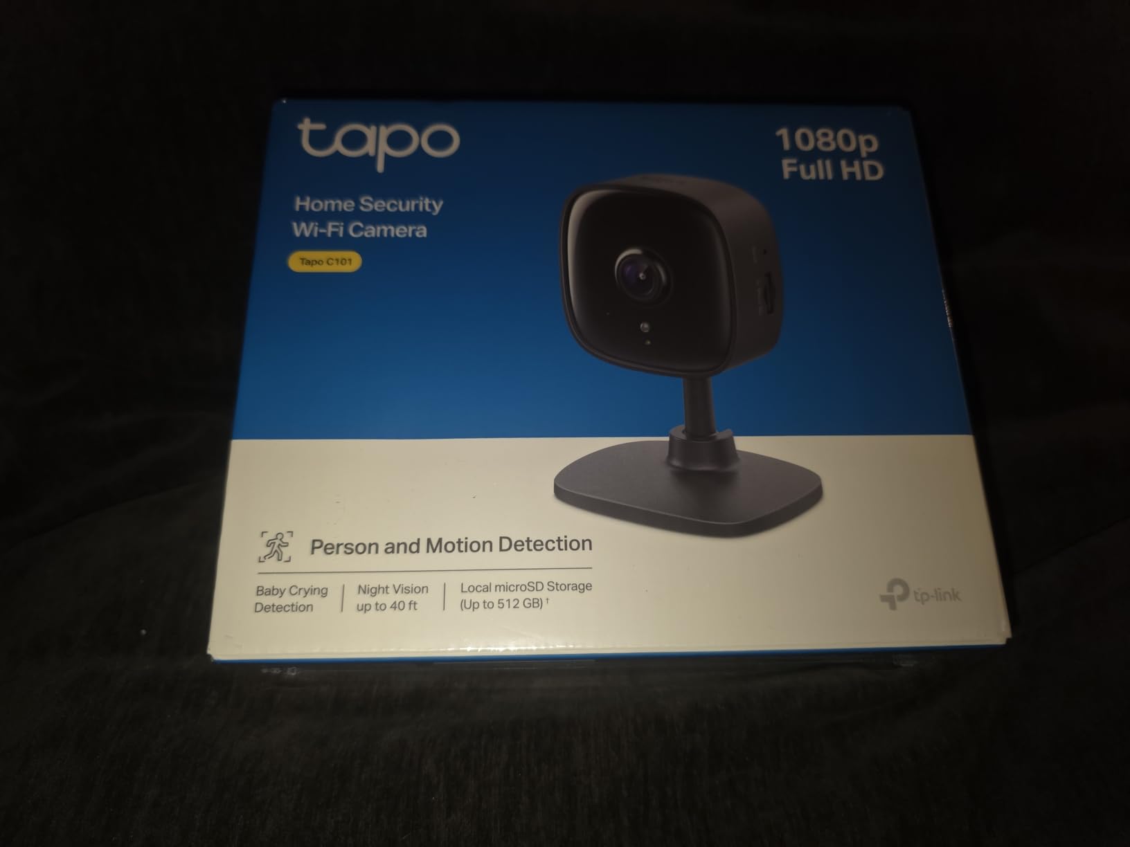 TP-Link Tapo 1080P Indoor Security Camera for Baby Monitor, Dog Camera w/Motion Detection, 2-Way Audio Siren, Night Vision, Cloud & SD Card Storage, Works w/Alexa & Google Home (Tapo C100) customer photo 2