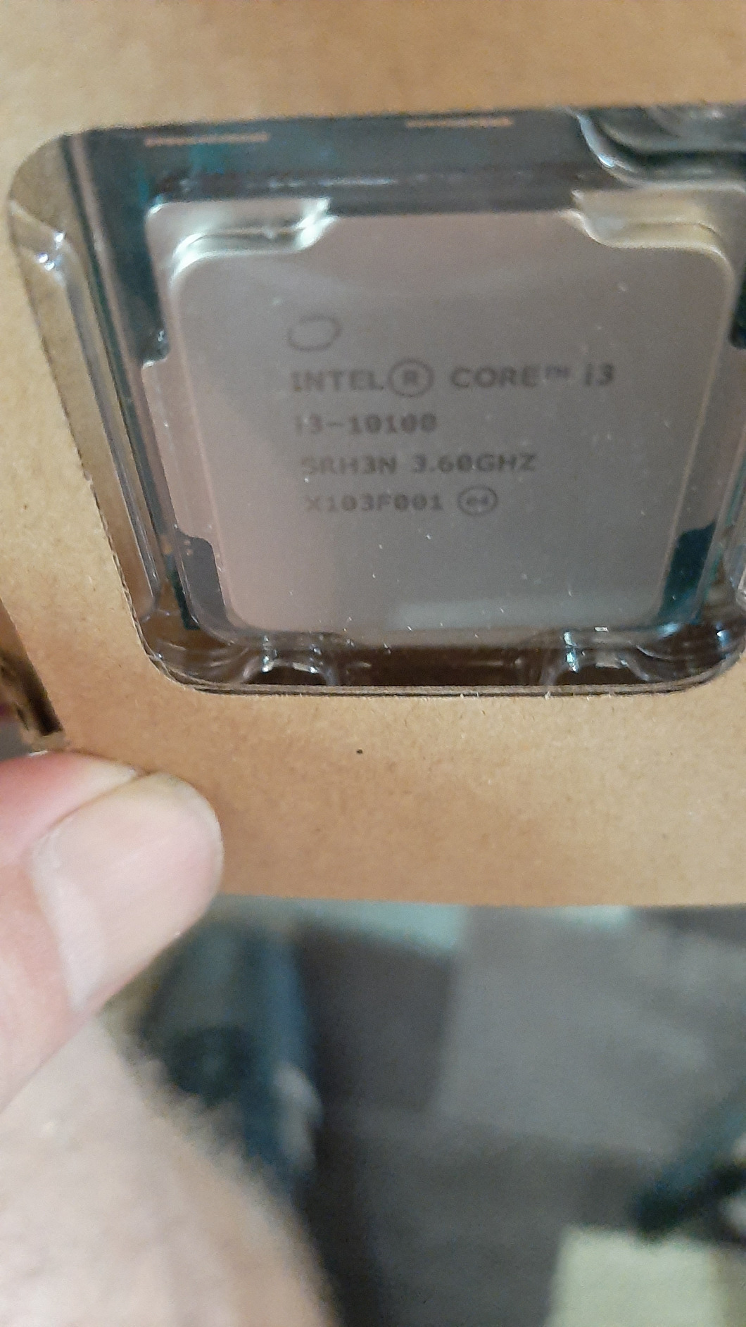 Intel Core i3-10100 Desktop Processor 4 Cores up to 4.3 GHz LGA1200 (Intel 400 Series Chipset) 65W customer photo 2