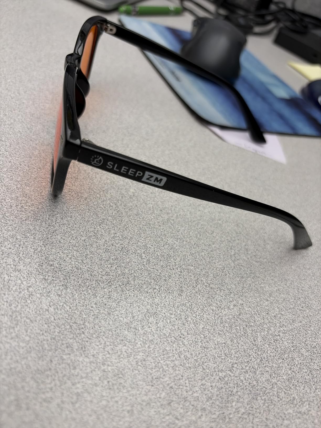 Sleep ZM Blue Light Blocking & Light Sensitivity Glasses - 8 Lens Types for Comfort, Relaxation, Sleep & Relief customer photo 2