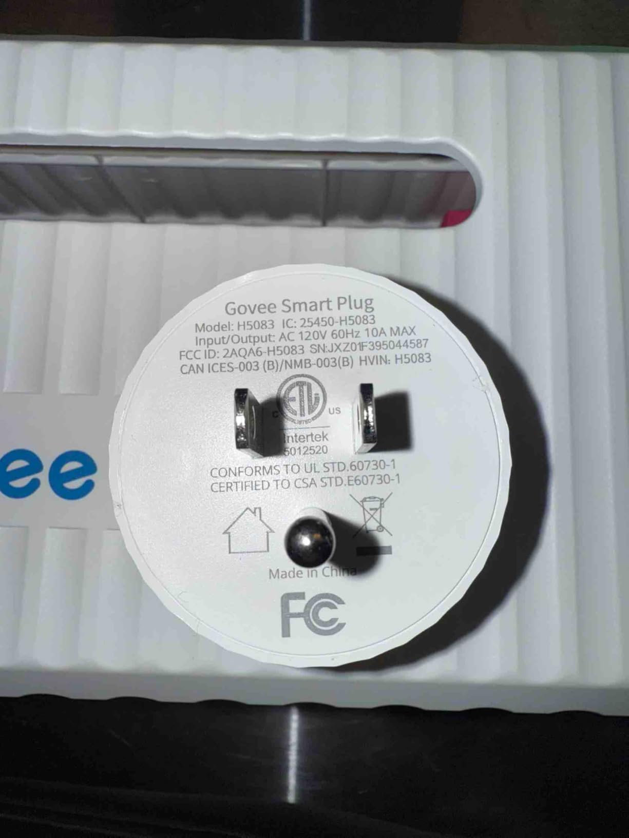 Govee Smart Plug, WiFi Plugs Work with Alexa & Google Assistant, Smart Outlet with Timer & Group Controller, WiFi Outlet for Home, No Hub Required, ETL & FCC Certified, 2.4G WiFi Only, 4 Pack customer photo 2