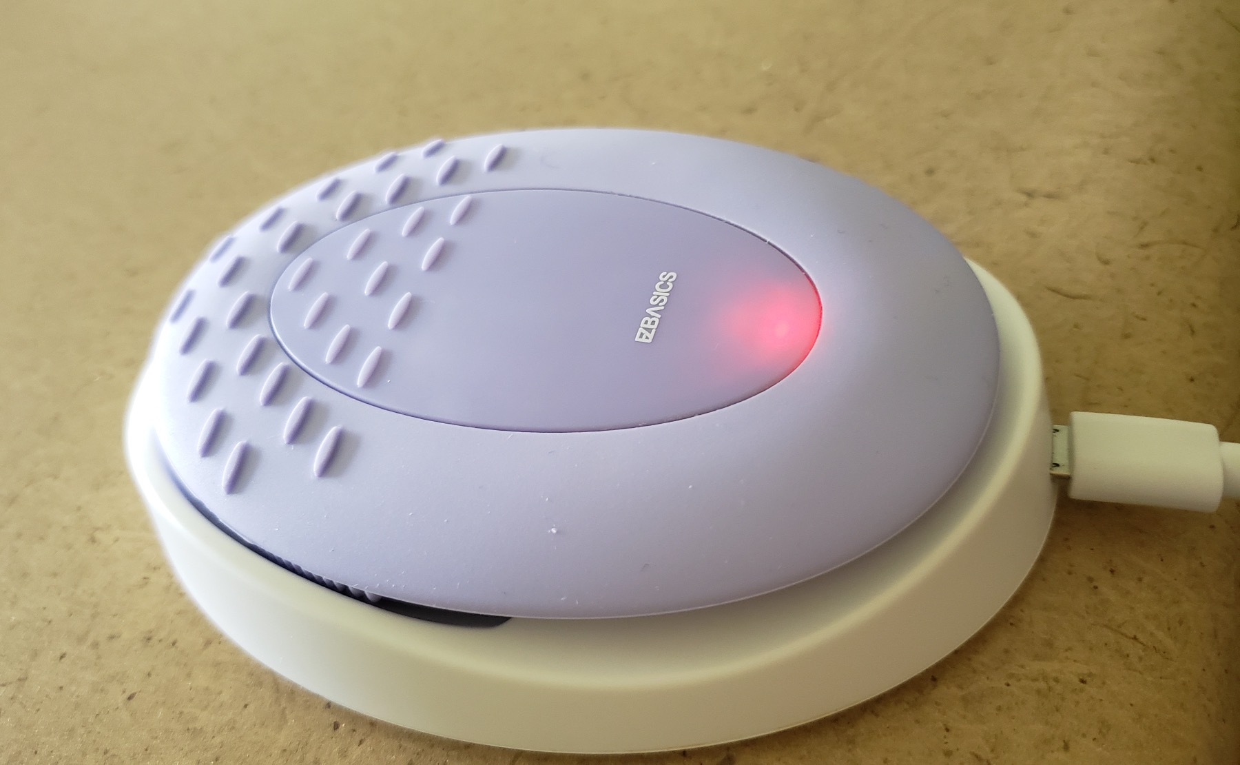 EZBASICS Facial Cleansing Brush Made with Ultra Hygienic Soft Silicone - Waterproof Sonic Vibrating Face Brush customer photo 1