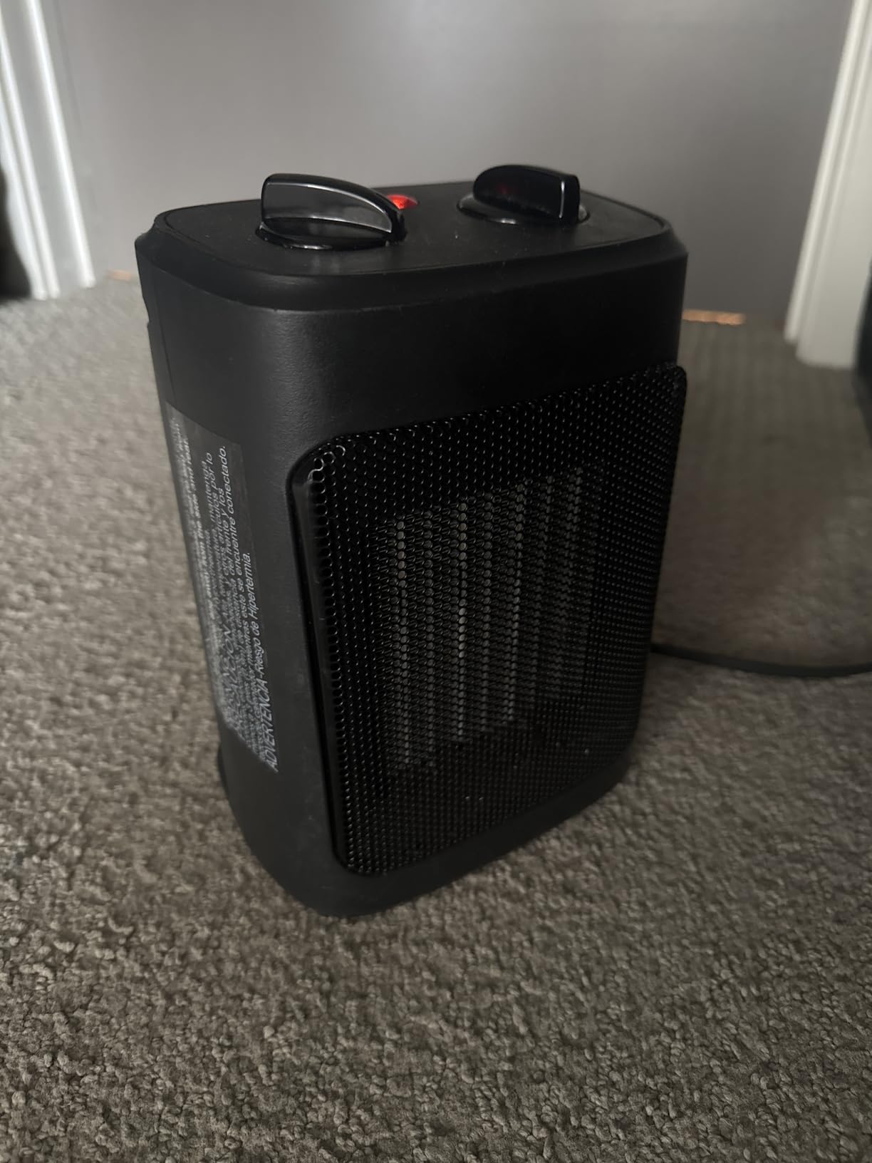 Space Heater, 1500W Electric Heaters Indoor Portable with Thermostat customer photo 2