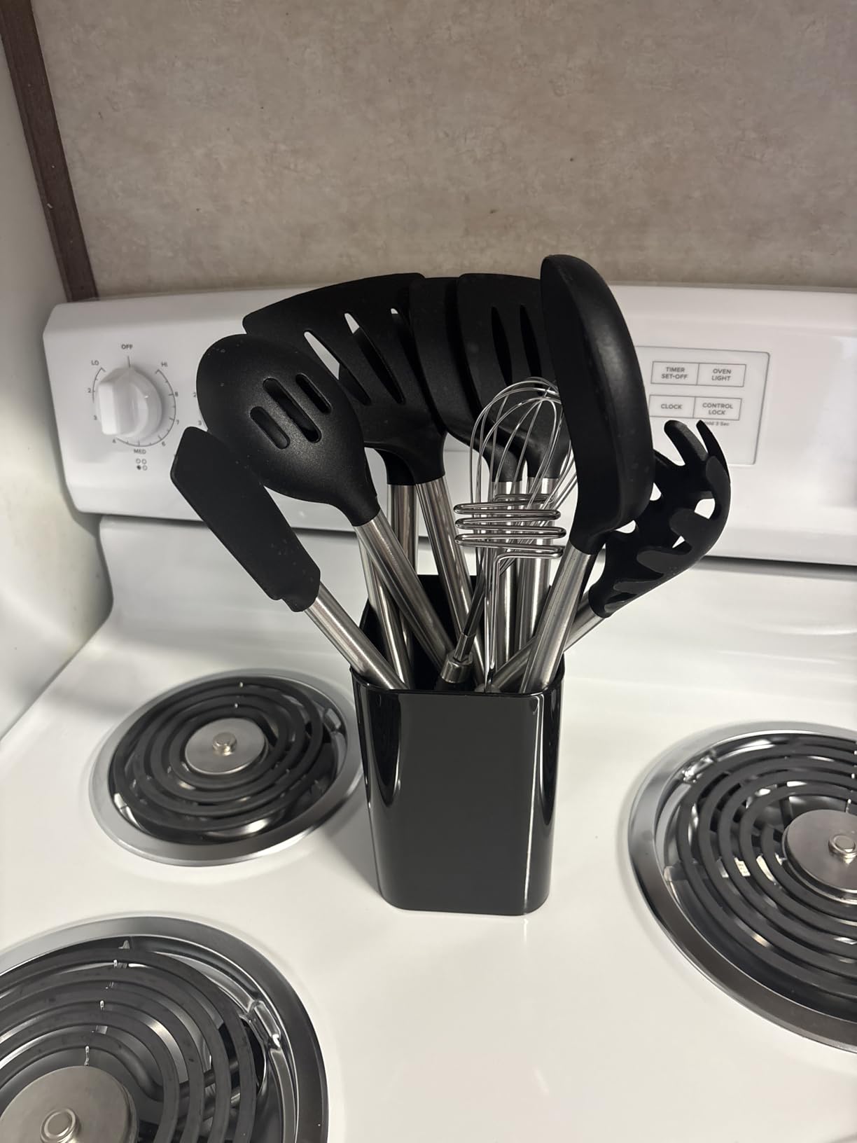 Kitchen Utensil Set-Silicone Cooking Utensils-33 Kitchen Gadgets & Spoons for Nonstick Cookware-Silicone and Stainless Steel Spatula Set-Best Kitchen Tools, Useful Pots and Pans Accessories customer photo 2