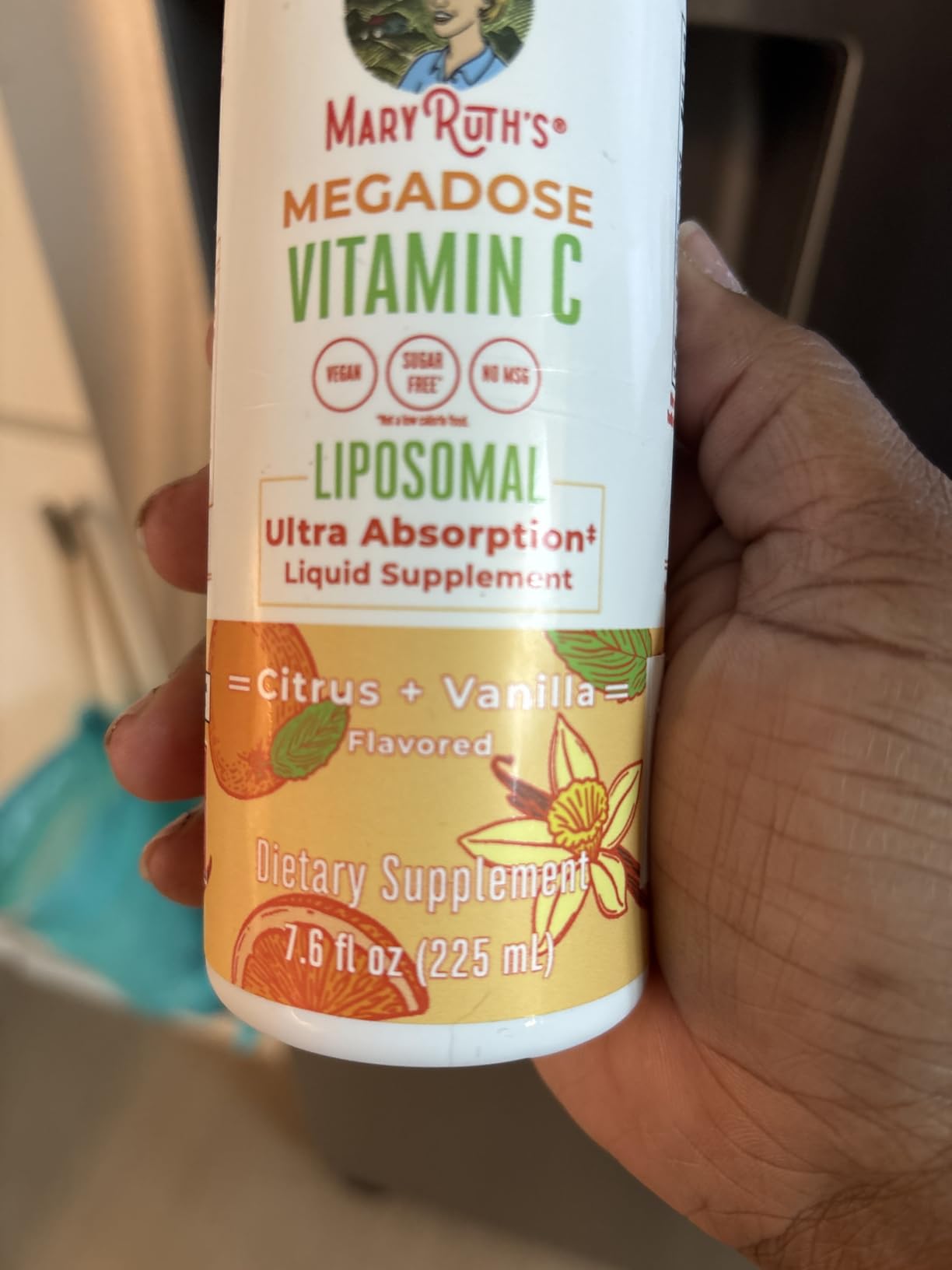 MaryRuth's Megadose Liquid Vitamin C 500mg Liposomal, Vegan, 30 Servings | Ultra Absorption, Immunity Supplement, Antioxidant, Collagen Formation, Vegan customer photo 1
