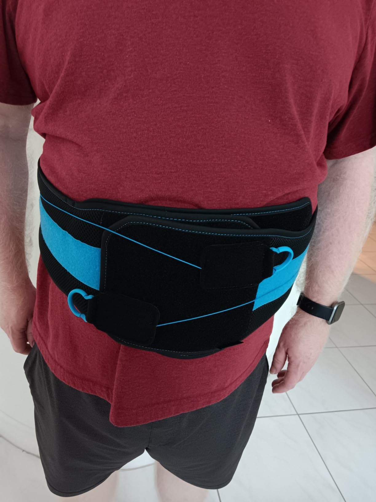 LSO Back Brace with Maximum Decompression Plate & Adjustable Arch Back Support, Dual Pulley System Lumbar Support Belt for Herniated Disc, Spine Stenosis, Sciatica, Scoliosis (S/M fit belly 23.5