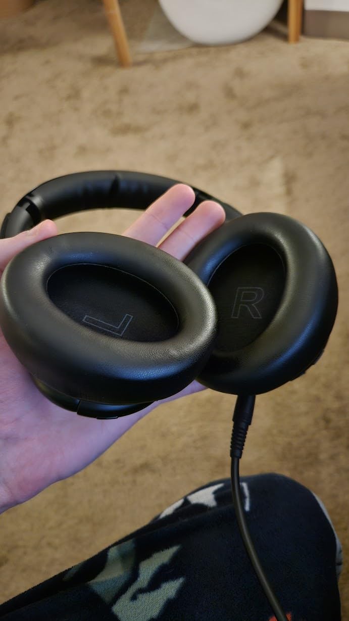 Soundcore by Anker Q30 Hybrid Active Noise Cancelling Headphones, Black | Over-Ear, Bluetooth, Multiple Modes, Hi-Res, Custom EQ via App, 50H ANC Playtime, Comfortable Fit, Multipoint Connection customer photo 1