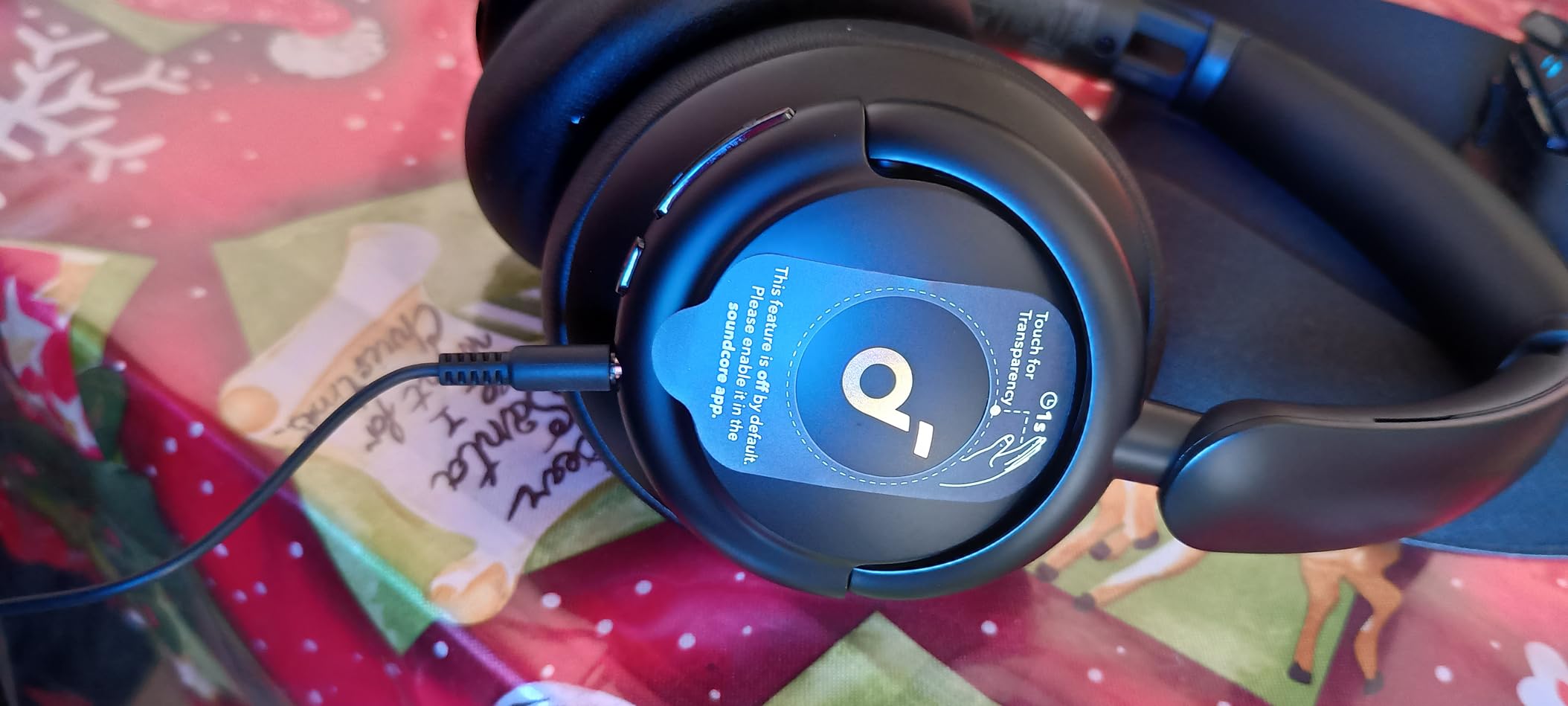 Soundcore by Anker Q30 Hybrid Active Noise Cancelling Headphones, Black | Over-Ear, Bluetooth, Multiple Modes, Hi-Res, Custom EQ via App, 50H ANC Playtime, Comfortable Fit, Multipoint Connection customer photo 2