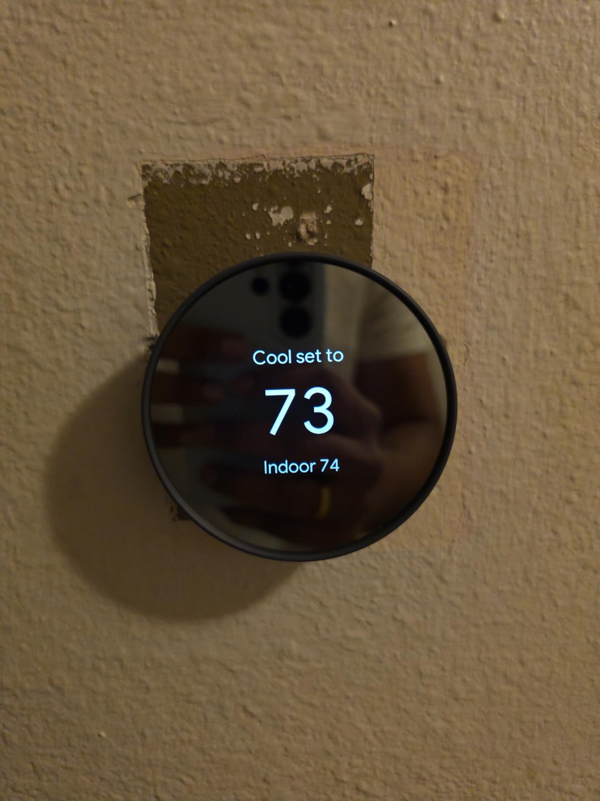 Google Nest Thermostat - Smart Thermostat for Home - Programmable Wifi Thermostat - Snow customer photo 1