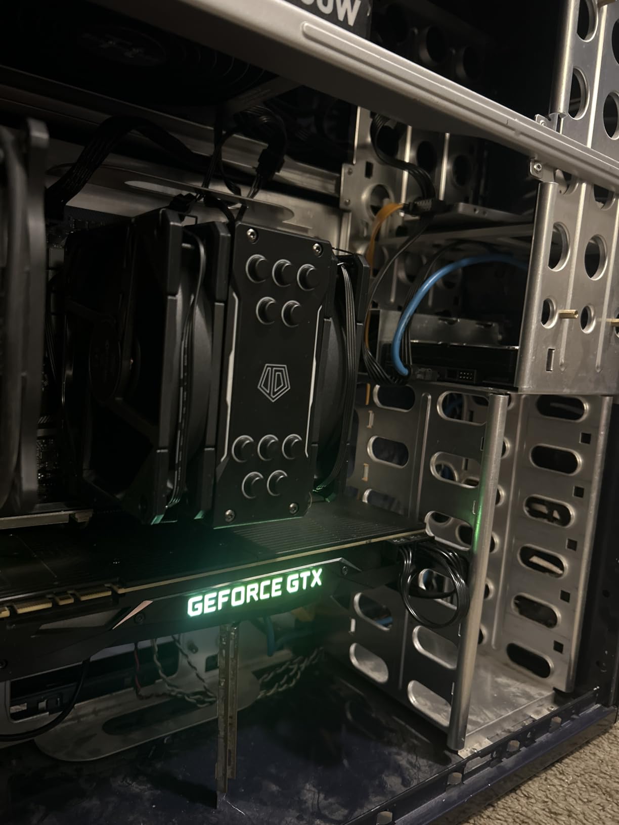 ID-COOLING SE-225-XT Black CPU Air Cooler, 5 Heatpipes, Dual 120mm PWM Fans | Intel LGA1700/115X/1200 & AMD AM4/AM5 Sockets for Desktop PC, Full Memory Clearance, 220W customer photo 1