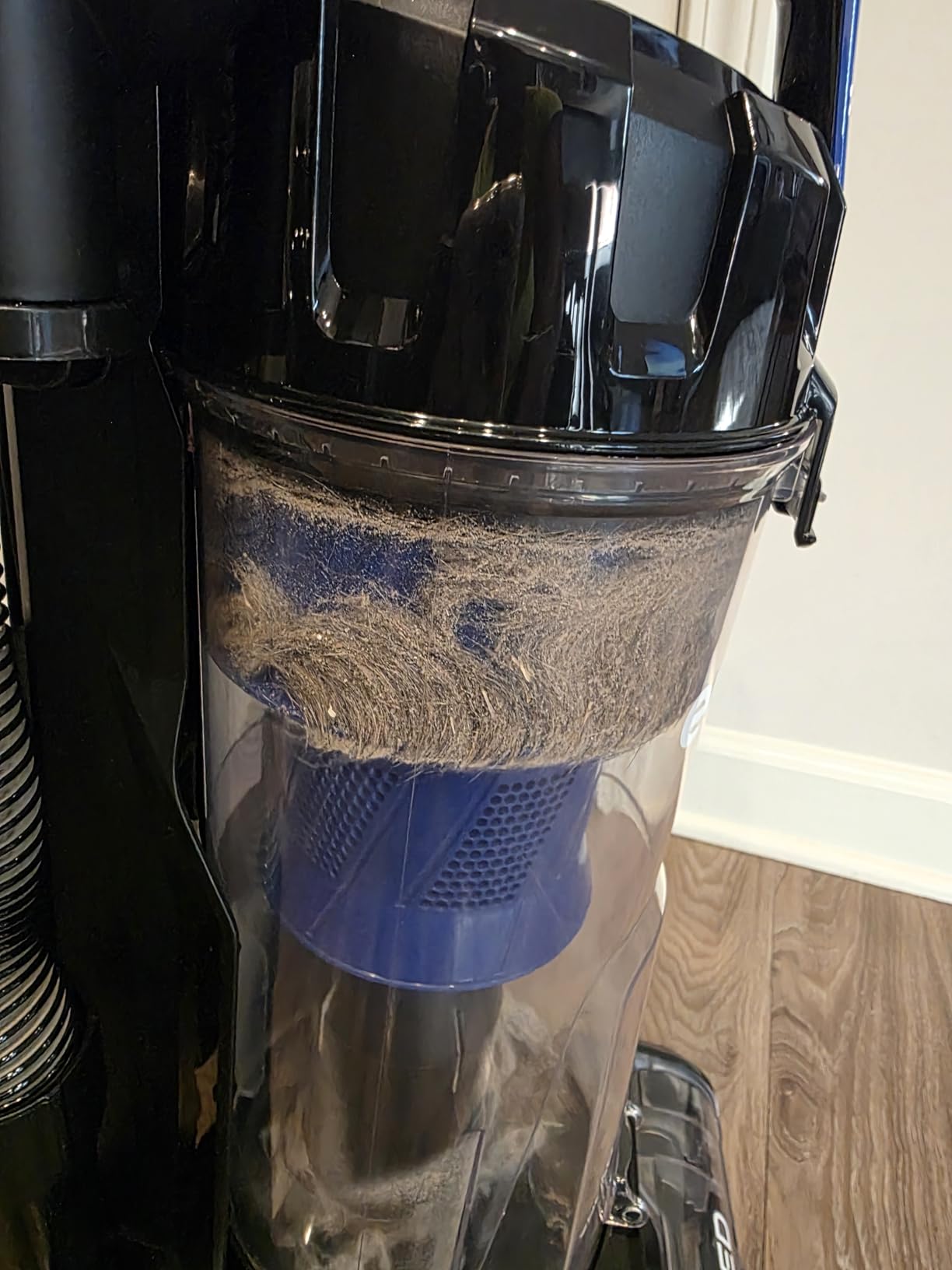 Eureka Lightweight Powerful Upright Vacuum Cleaner for Carpet and Hard Floor, PowerSpeed, New Model, Blue/Black customer photo 2