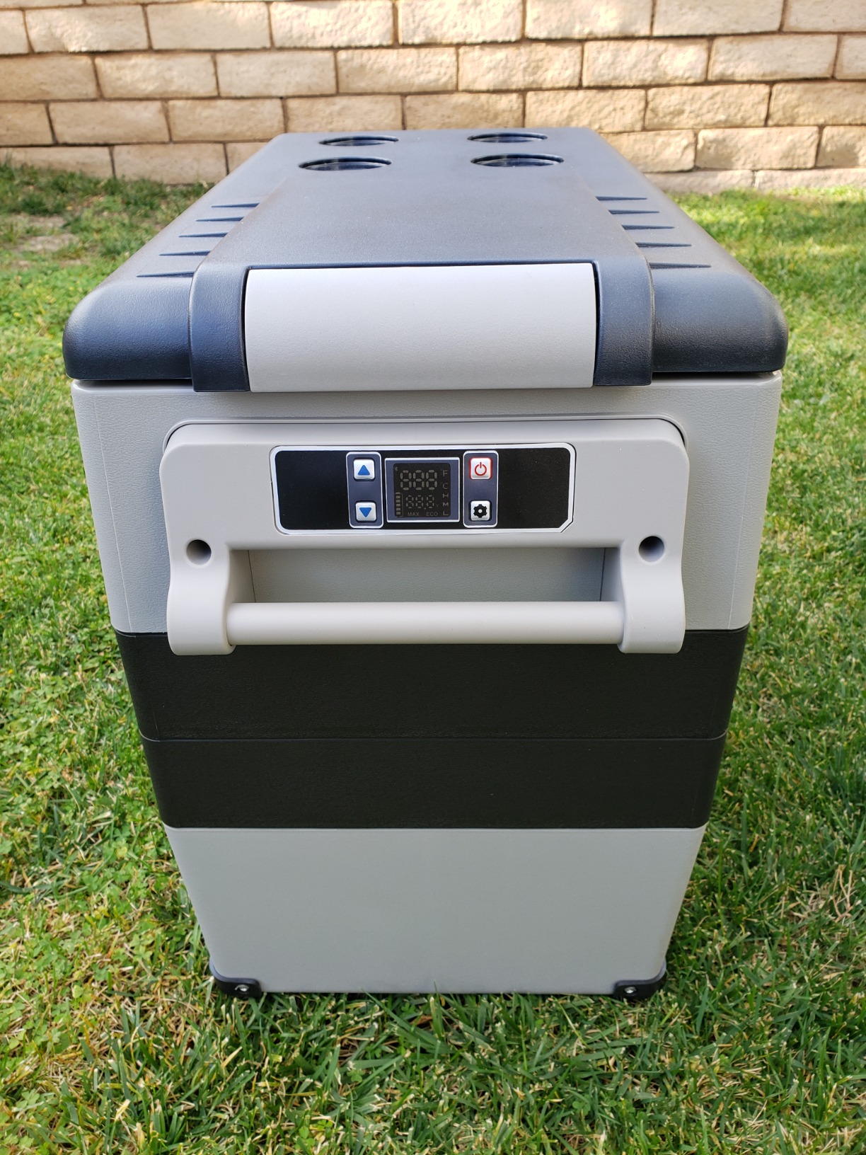 EUHOMY 12 Volt Refrigerator, 59QT(55L) Electric Cooler, 12V Fridge APP Control, 12V Cooler -4~68F, Portable Freezer 12/24V DC 100-240V AC for Camping, Travel, Truck, Home customer photo 2