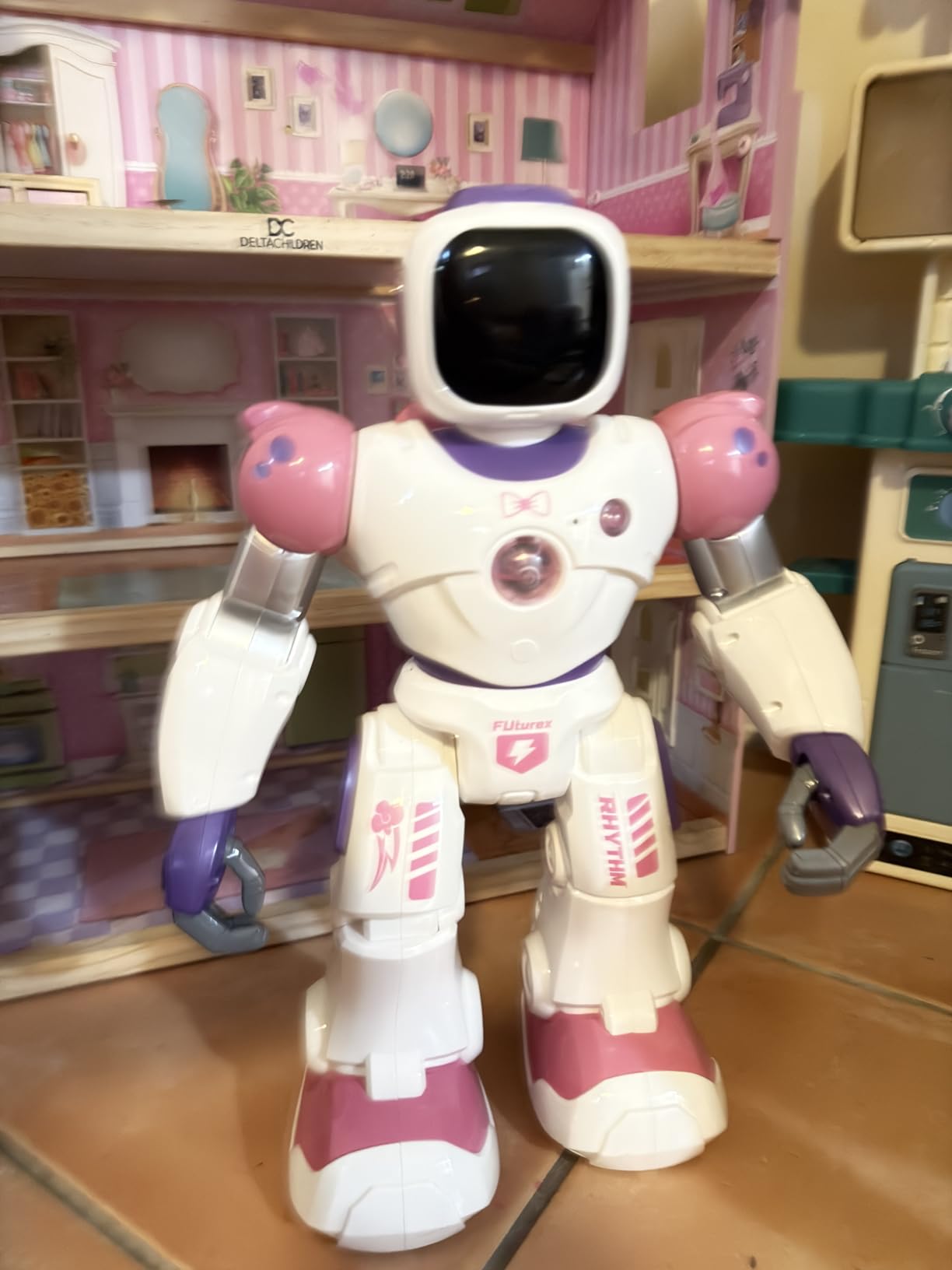 Ruko 1088 Programmable Robot Toy for Kids, STEM Learning Gift, Gold customer photo 2
