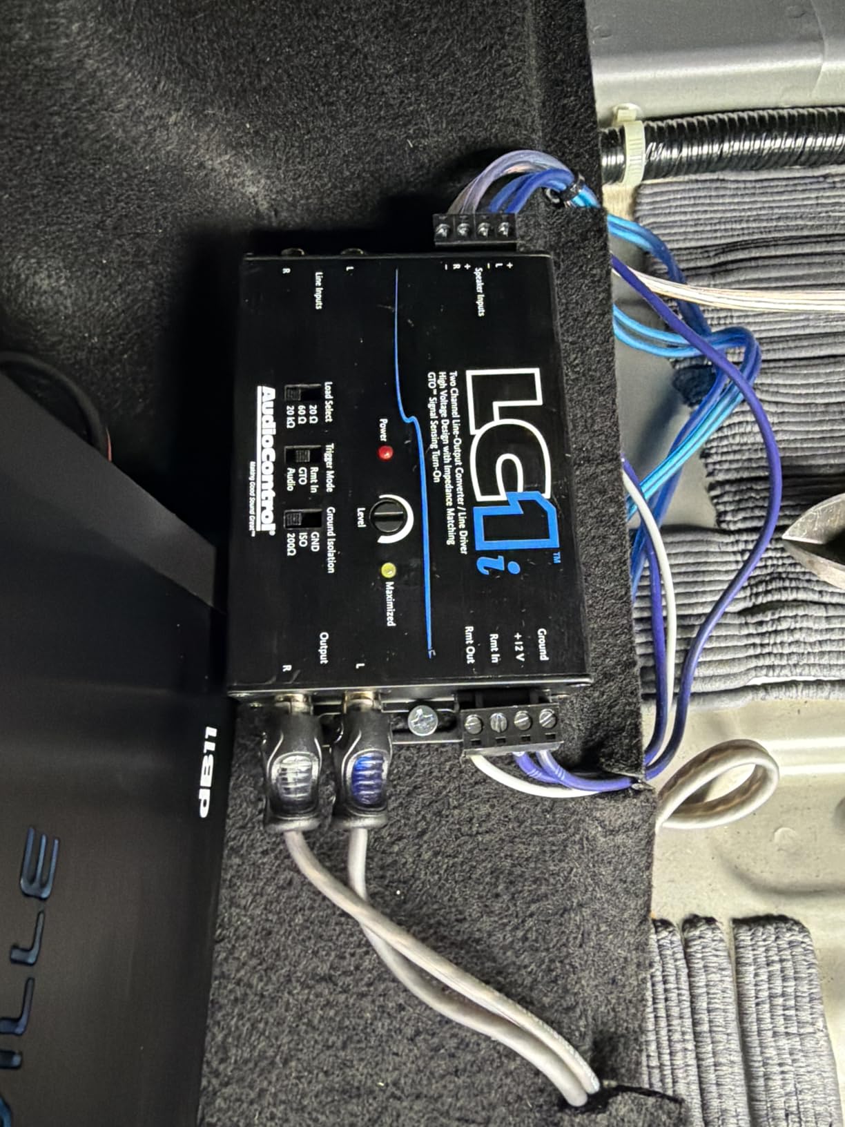 AudioControl LC1i Active 2-Channel Line Driver & Line Output Converter for Adding Subwoofers or Amplifiers to Factory Car Audio System, Replace OEM Head Unit, Impedance Matching, Distortion Free customer photo 1
