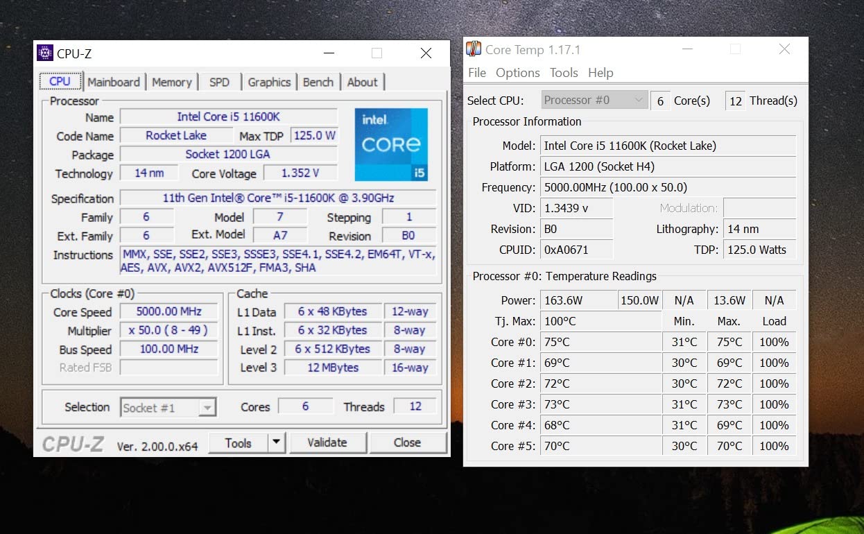 Intel Core i5-11600K Desktop Processor 6 Cores up to 4.9 GHz Unlocked LGA1200 (Intel 500 Series & Select 400 Series Chipset) 125W customer photo 2