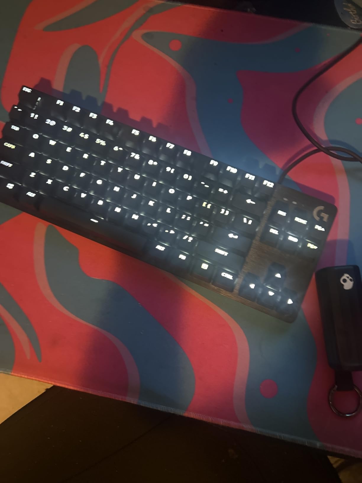Logitech G413 TKL SE Mechanical Gaming Keyboard - Compact Backlit Keyboard with Tactile Mechanical Switches, Anti-Ghosting, Compatible with Windows, macOS - Black Aluminum customer photo 1
