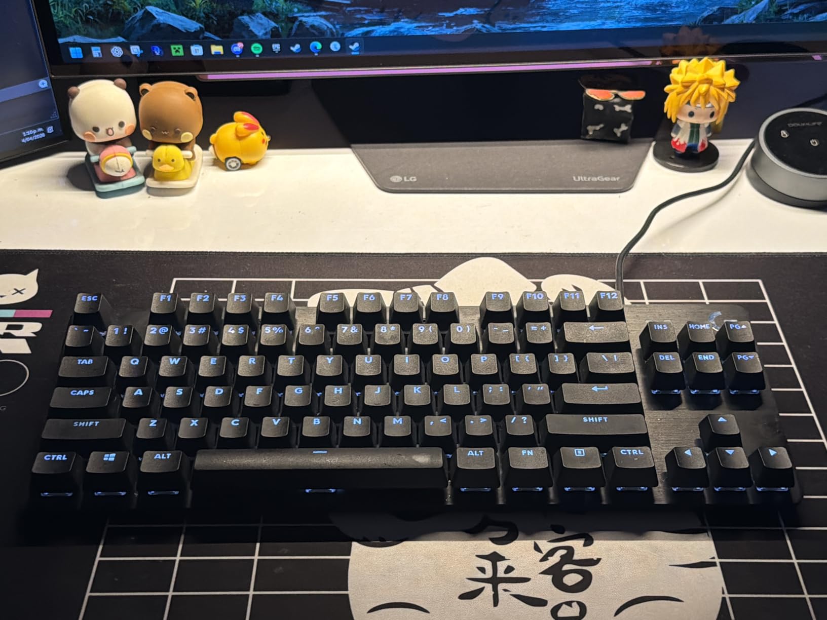 Logitech G413 TKL SE Mechanical Gaming Keyboard - Compact Backlit Keyboard with Tactile Mechanical Switches, Anti-Ghosting, Compatible with Windows, macOS - Black Aluminum customer photo 2