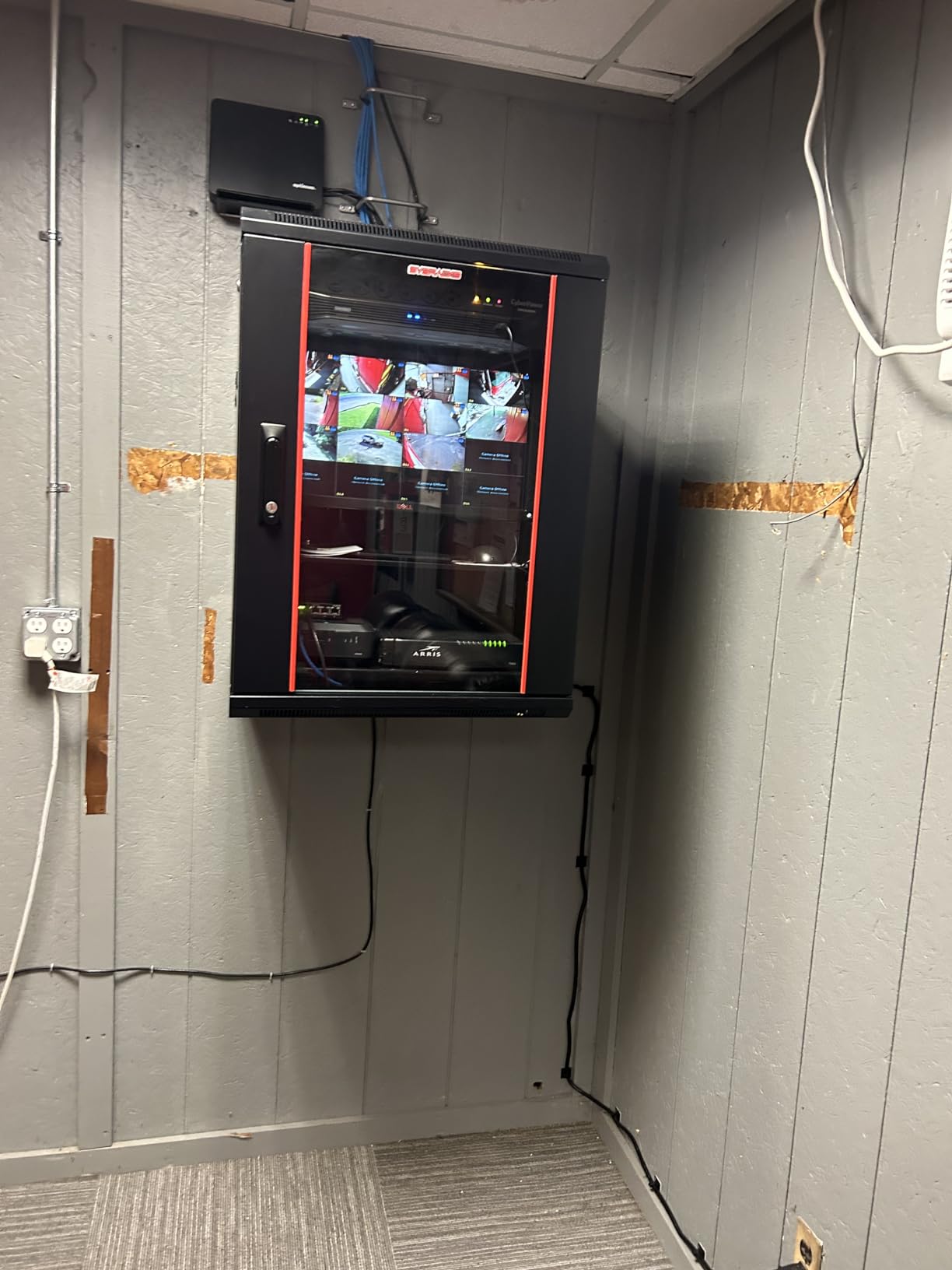 15U Wall Mount Home Lab Server Rack - 19