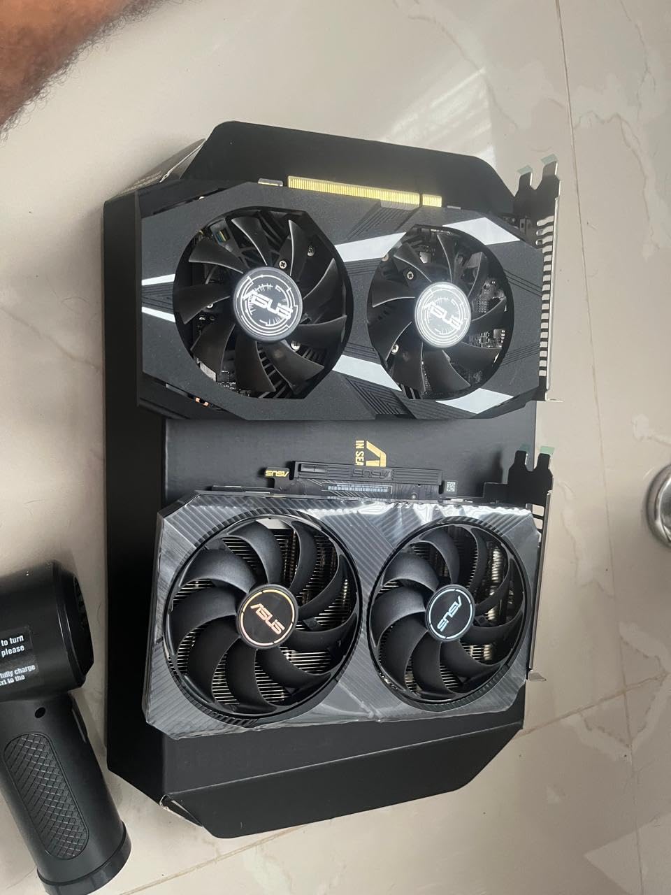 ASUS Dual NVIDIA GeForce RTX 3060 V2 OC Edition 12GB GDDR6 Gaming Graphics Card (PCIe 4.0, 12GB GDDR6 Memory, HDMI 2.1, DisplayPort 1.4a, 2-Slot, Axial-tech Fan Design, 0dB Technology) customer photo 1