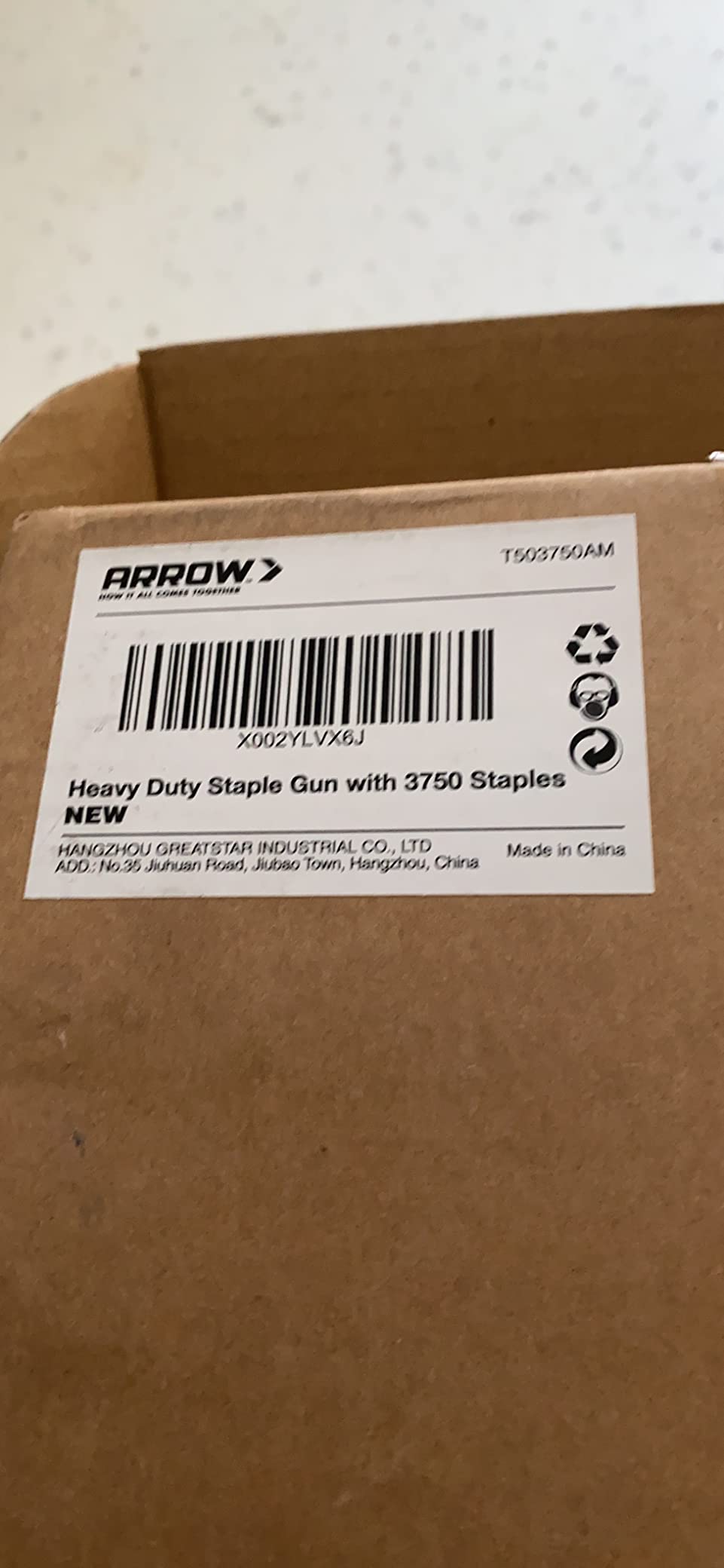 Arrow T50 Heavy Duty Staple Gun Kit with 3750 Pieces T50 Staples | All Chrome Steel Stapler for Upholstery Professional Projects customer photo 2