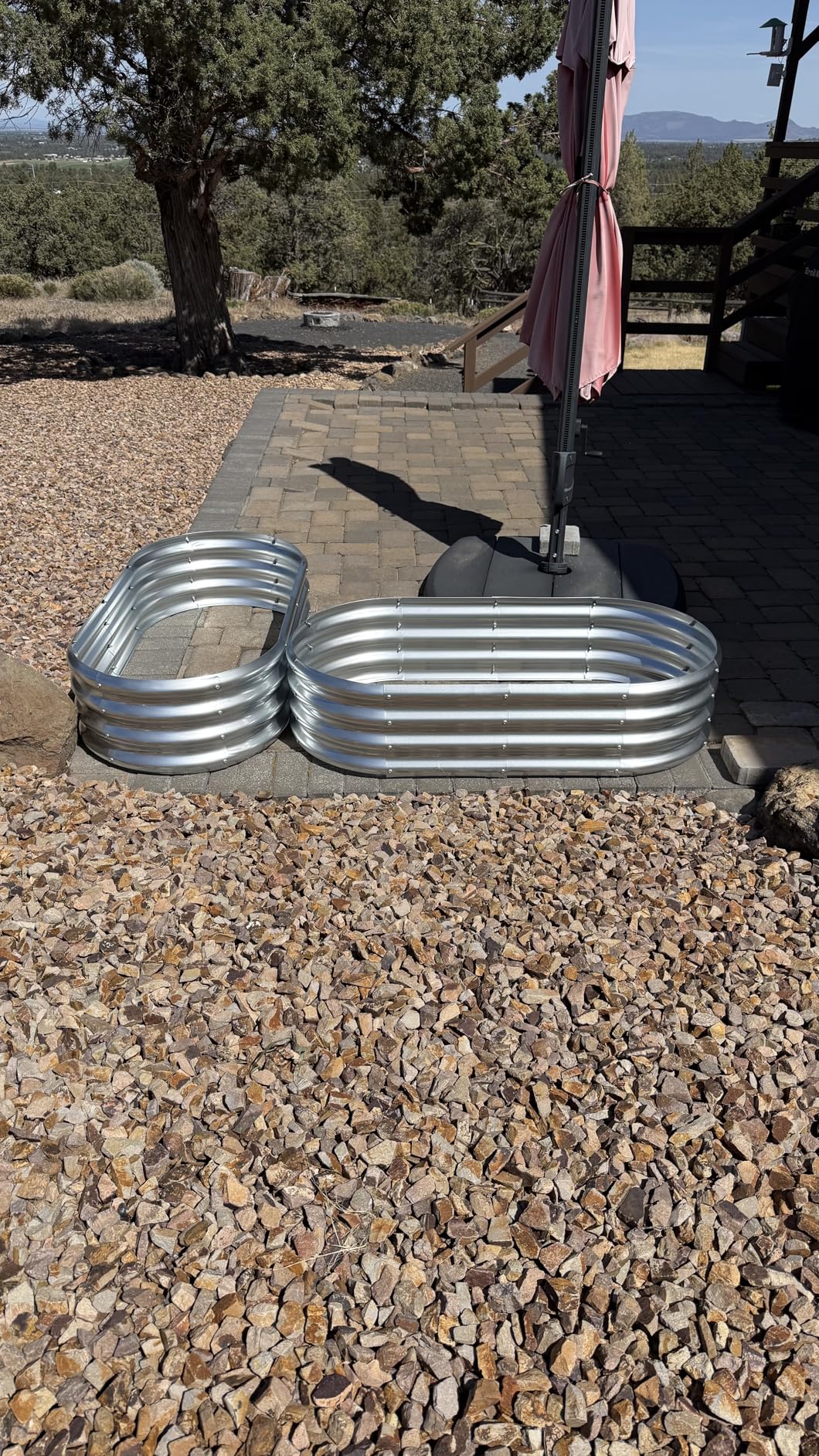 Land Guard Galvanized Raised Garden Bed Kit, Oval Large Metal Raised Garden Beds for Vegetables customer photo 1