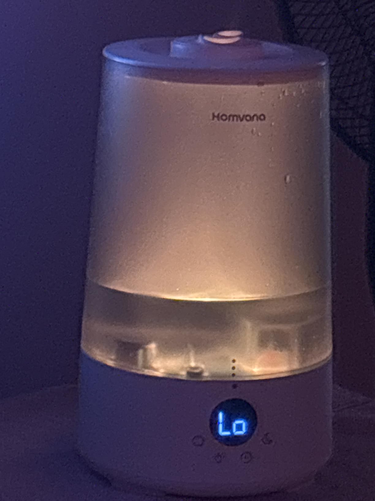 Homvana Humidifiers for Bedroom Home, 3.6 L Cool Mist Top-Fill 34H Super Long Time, Quiet 23dB, Baby Humidifier, Oil Diffuser for Large Room, House, Plant, Nursery, Office, BPA FREE, Ultrasonic (Grey) customer photo 1
