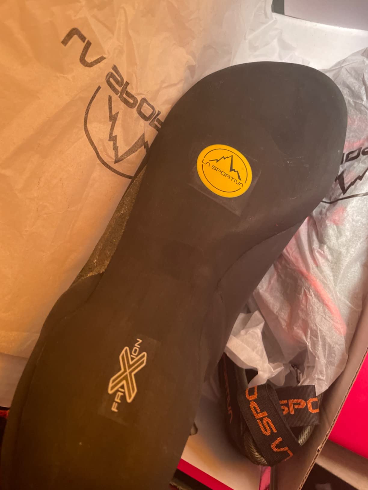 La Sportiva Mens Tarantulace Rock Climbing Shoe | Introductory Indoor/Outdoor Shoe, Premium Comfort, Higher Volume, Easy On/Off, Lace-Up Closure customer photo 2