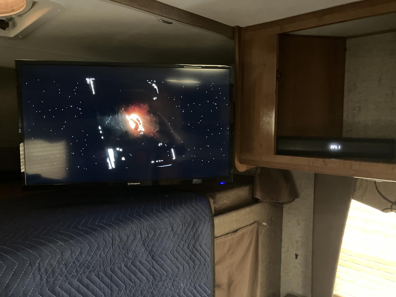 Westinghouse 24 Inch TV with DVD Player Built in, HD LED Small Flat Screen Non-Smart Television DVD Combo, RV Camper, Works w/Fire Stick, Roku, Apple TV, TiVo, Xumo, & Streaming Devices (2026 Model) customer photo 1