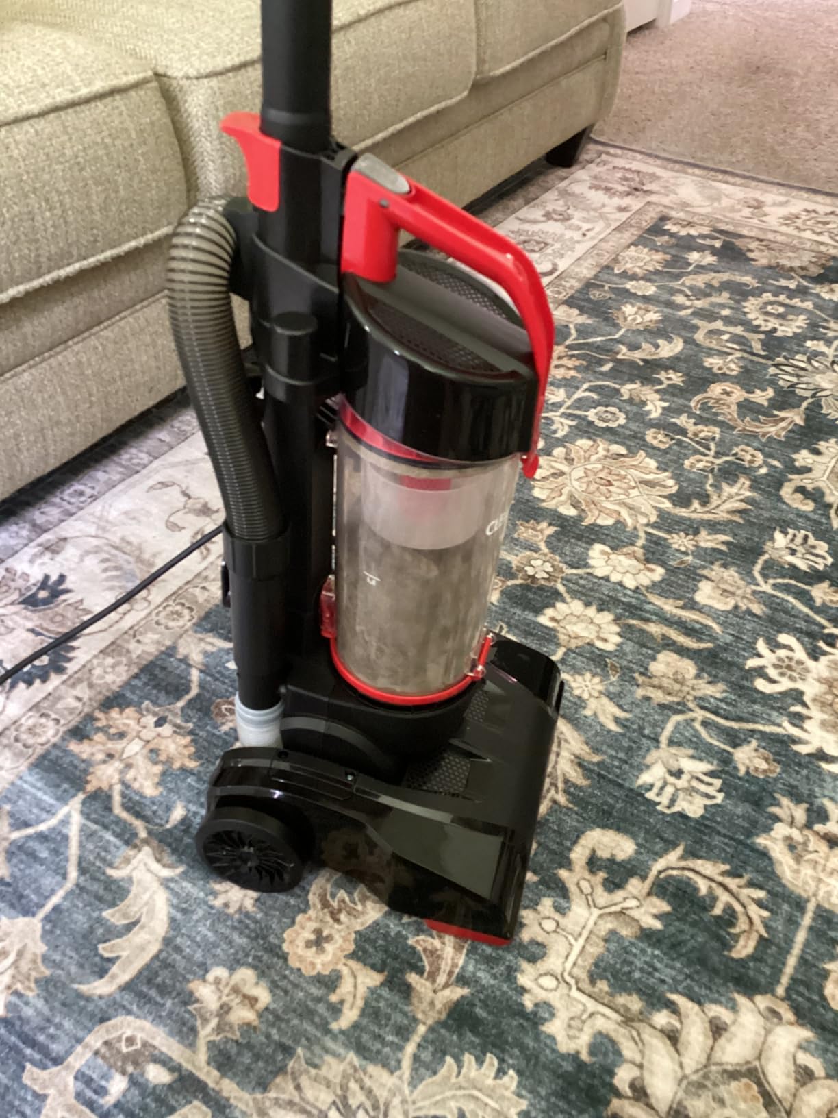 Bissell CleanView Compact Upright Vacuum, Lightweight Design for Apartments & Dorms, Powerful Suction with Removable Extension Wand & Scatter-Free Technology, 3508 customer photo 2