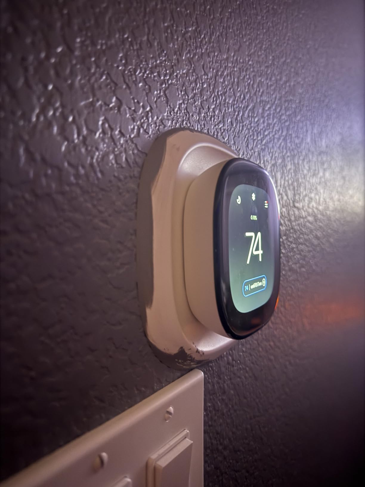 ecobee Smart Thermostat Enhanced, Programmable Wifi Thermostat customer photo 2