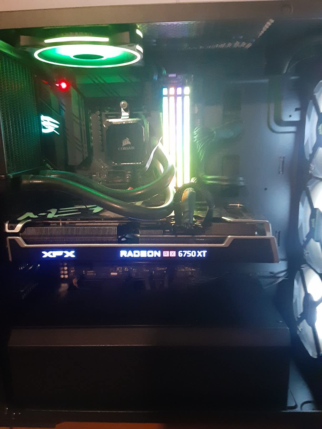 XFX Speedster MERC319 Radeon RX 6750XT Black Gaming Graphics Card with 12GB GDDR6 HDMI 3xDP, AMD RDNA 2 RX-675XYTBDP customer photo 1