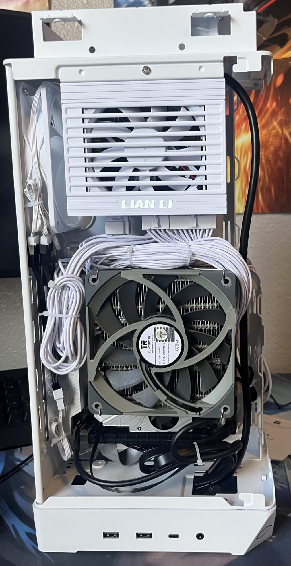 Thermalright AXP-120-X67 Black ARGB Low Profile CPU Air Cooler with 120mm TL-C12015B-S Low Profile PWM Fan, 6 Heat Pipes, 67mm Height, for AMD AM4/Intel LGA 1700/1150/1151/1851/1200/2011/2066 customer photo 1