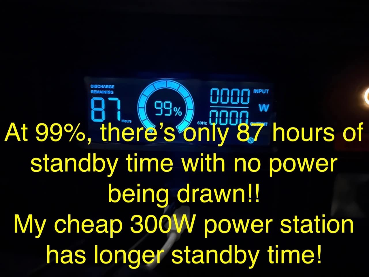 GRECELL Portable Power Station 330W, 230.88Wh Solar Generator customer photo 2